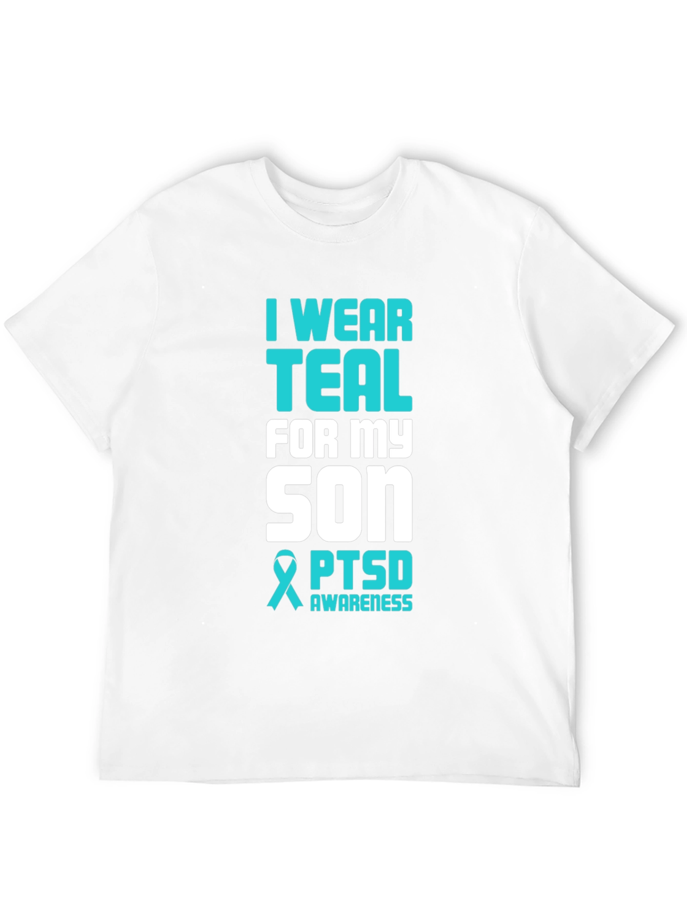Teal PTSD Awareness T-Shirt