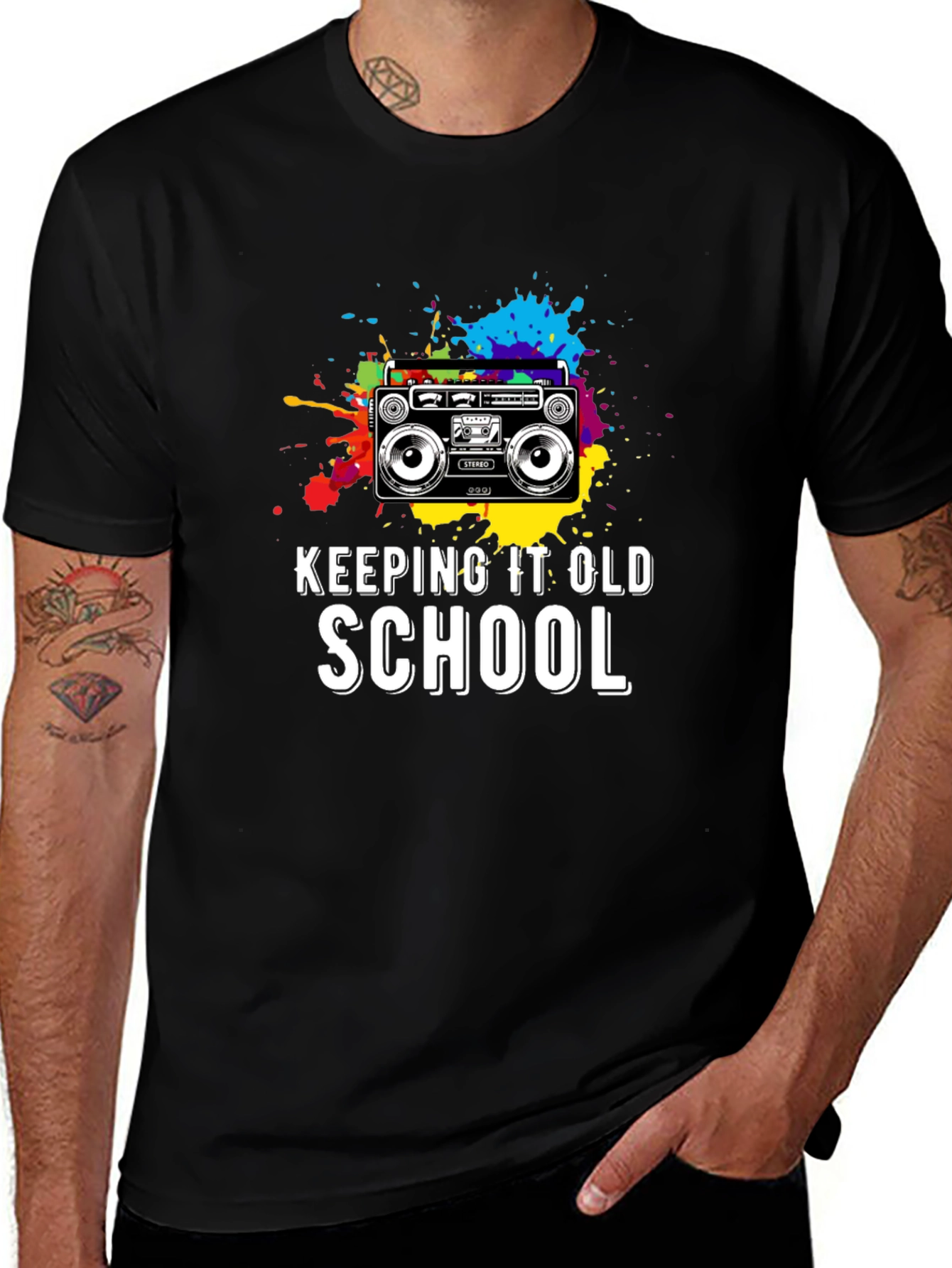 Keeping It Old School Graphic Tee