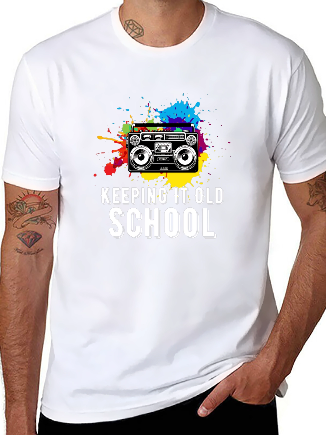 Keeping It Old School Graphic Tee