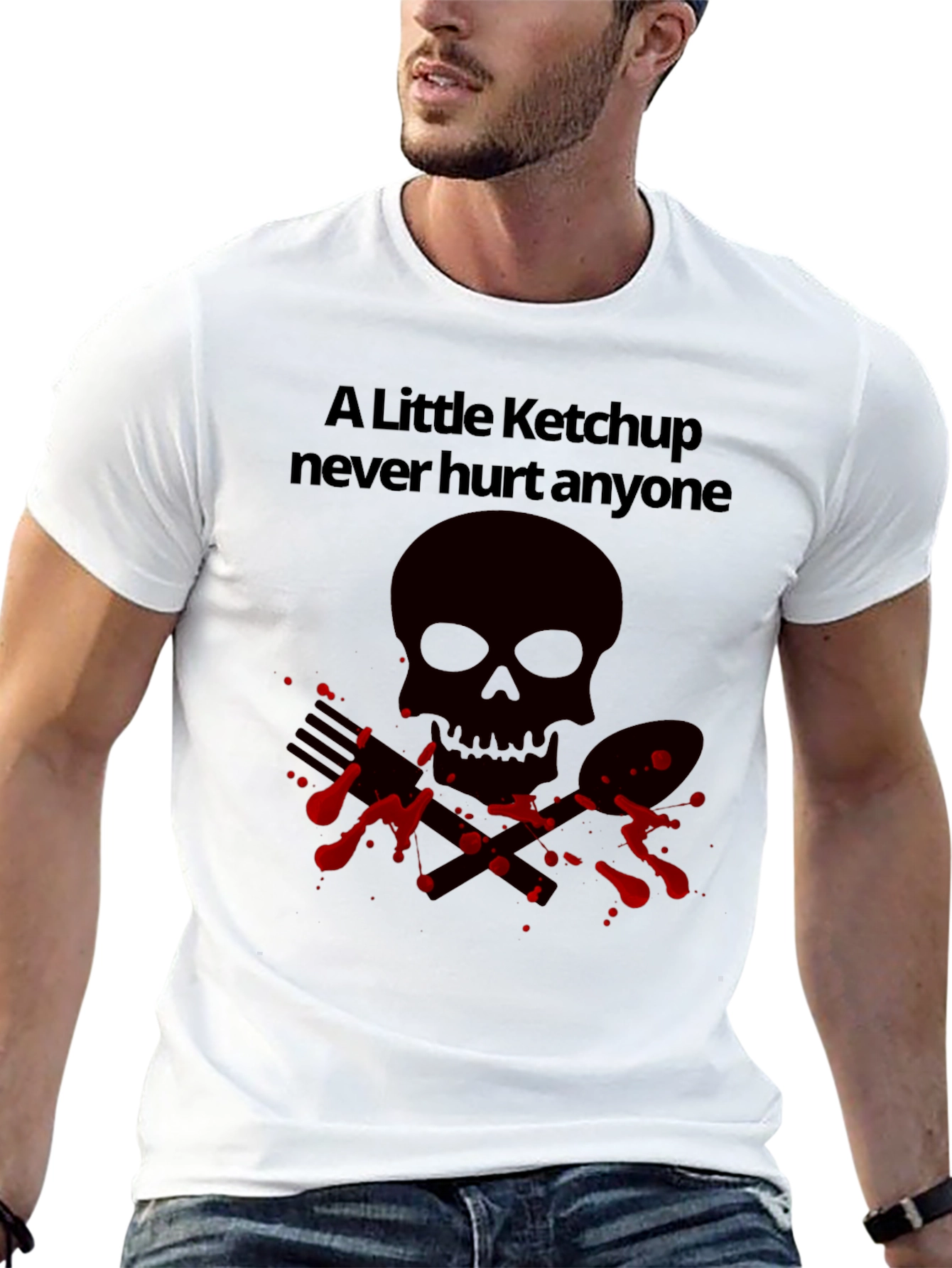 Ketchup Never Hurt Anyone T-Shirt