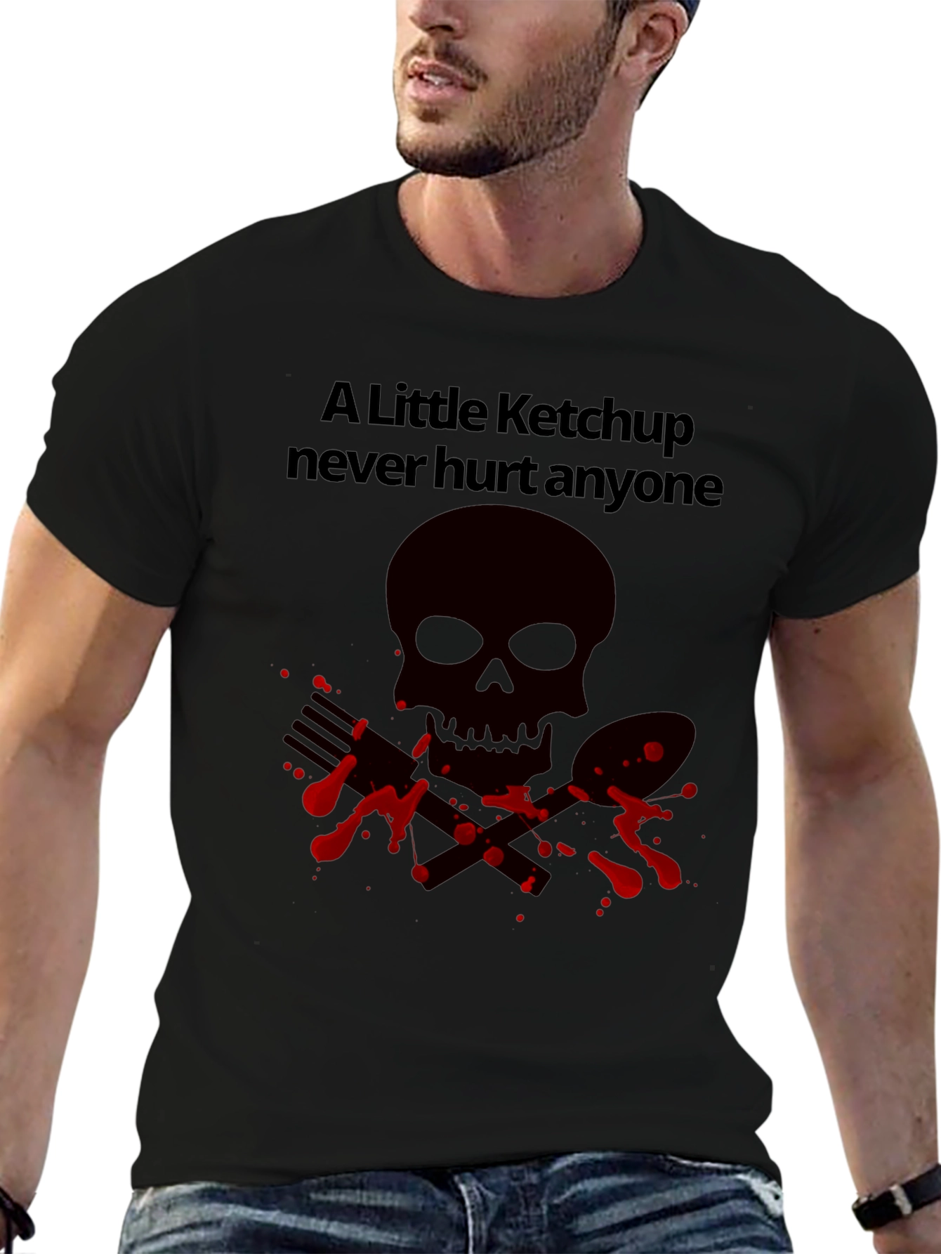 Ketchup Never Hurt Anyone T-Shirt