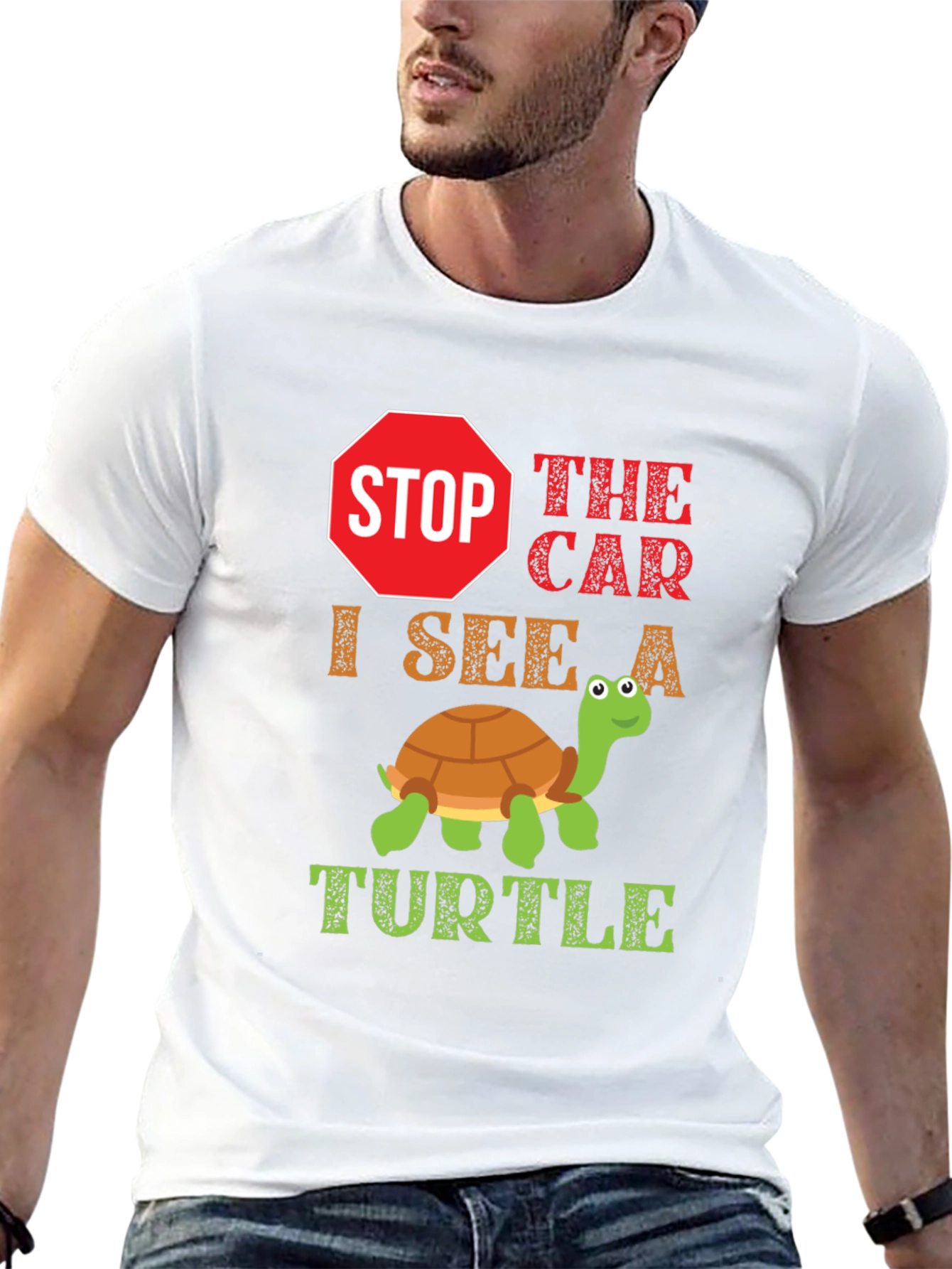 Stop the Car Turtle T-Shirt