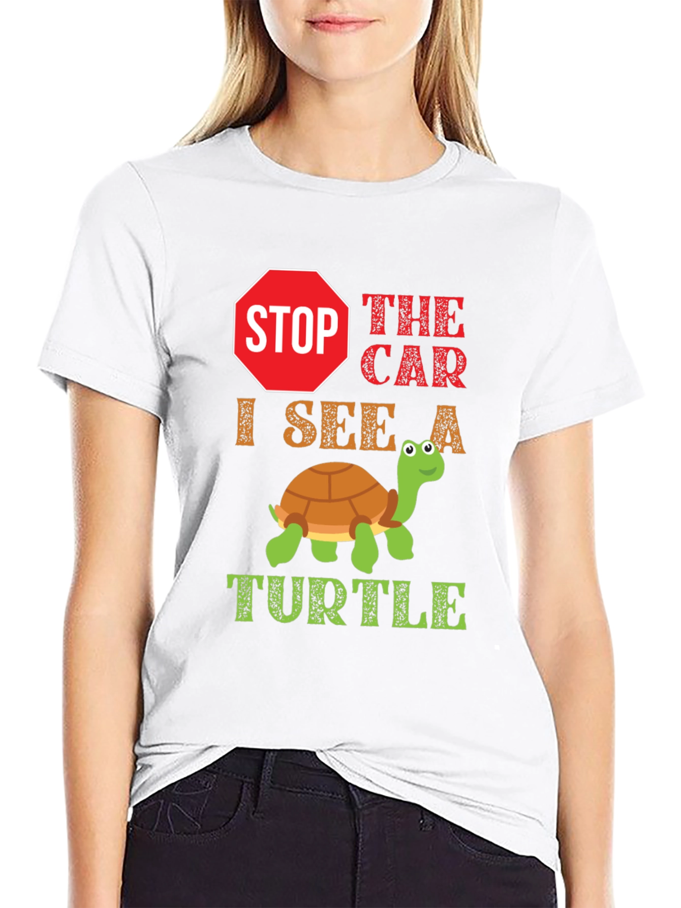 Stop the Car Turtle T-Shirt