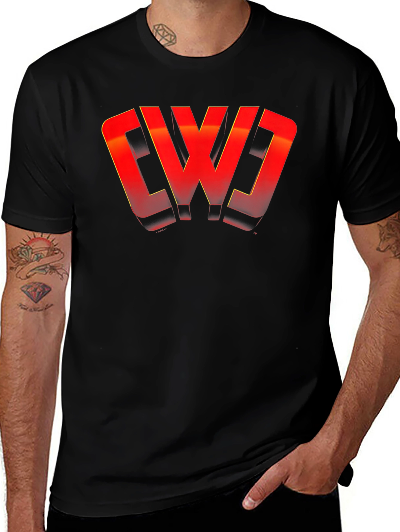 Cool Graphic Black T-Shirt
