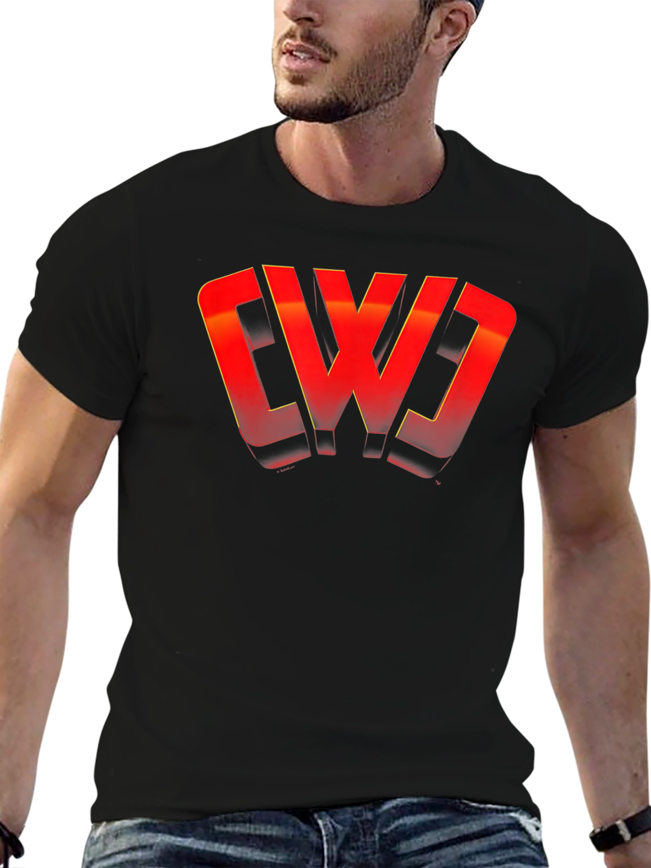 Cool Graphic Black T-Shirt