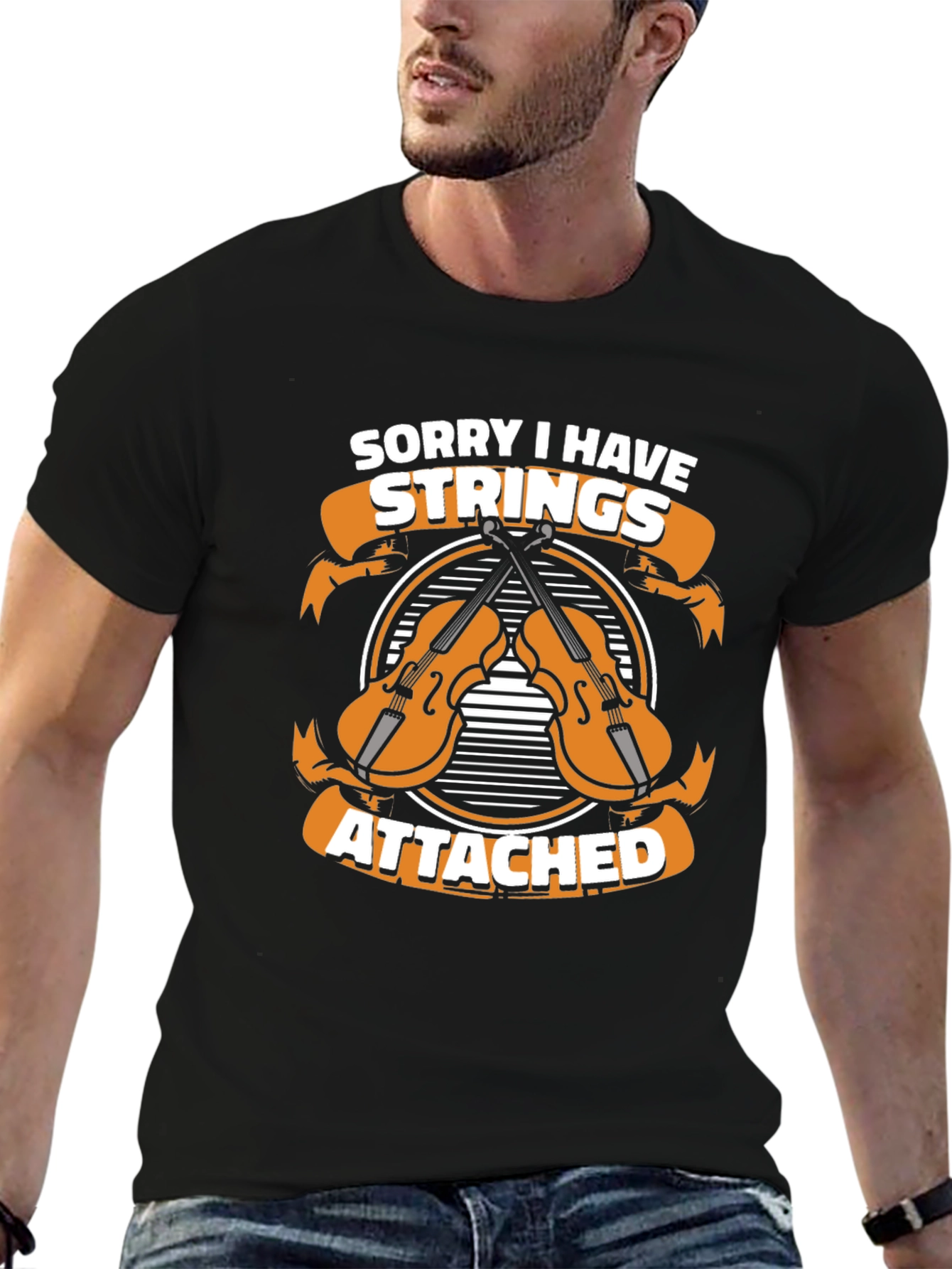 Strings Attached Musician T-Shirt