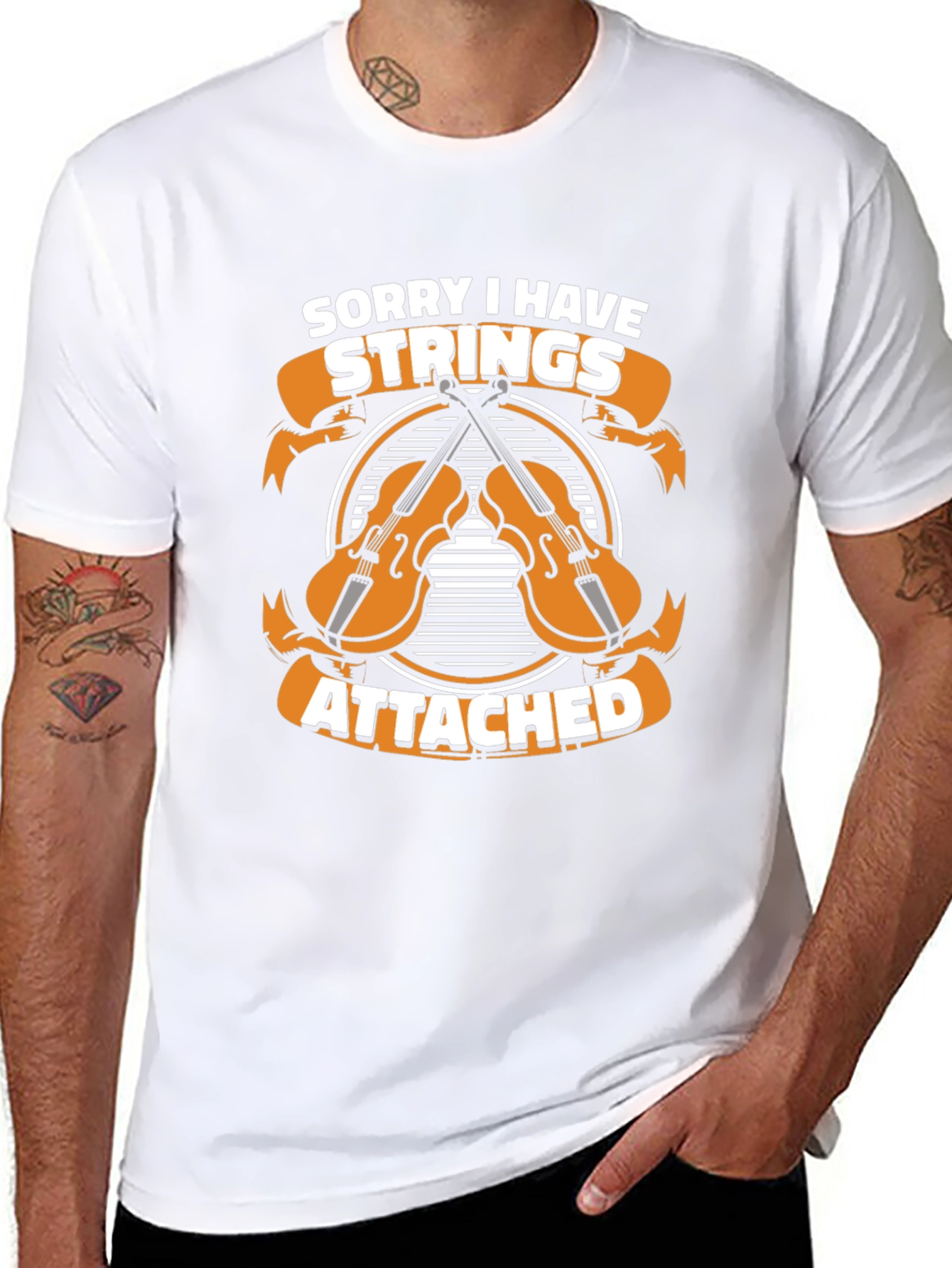 Strings Attached Musician T-Shirt