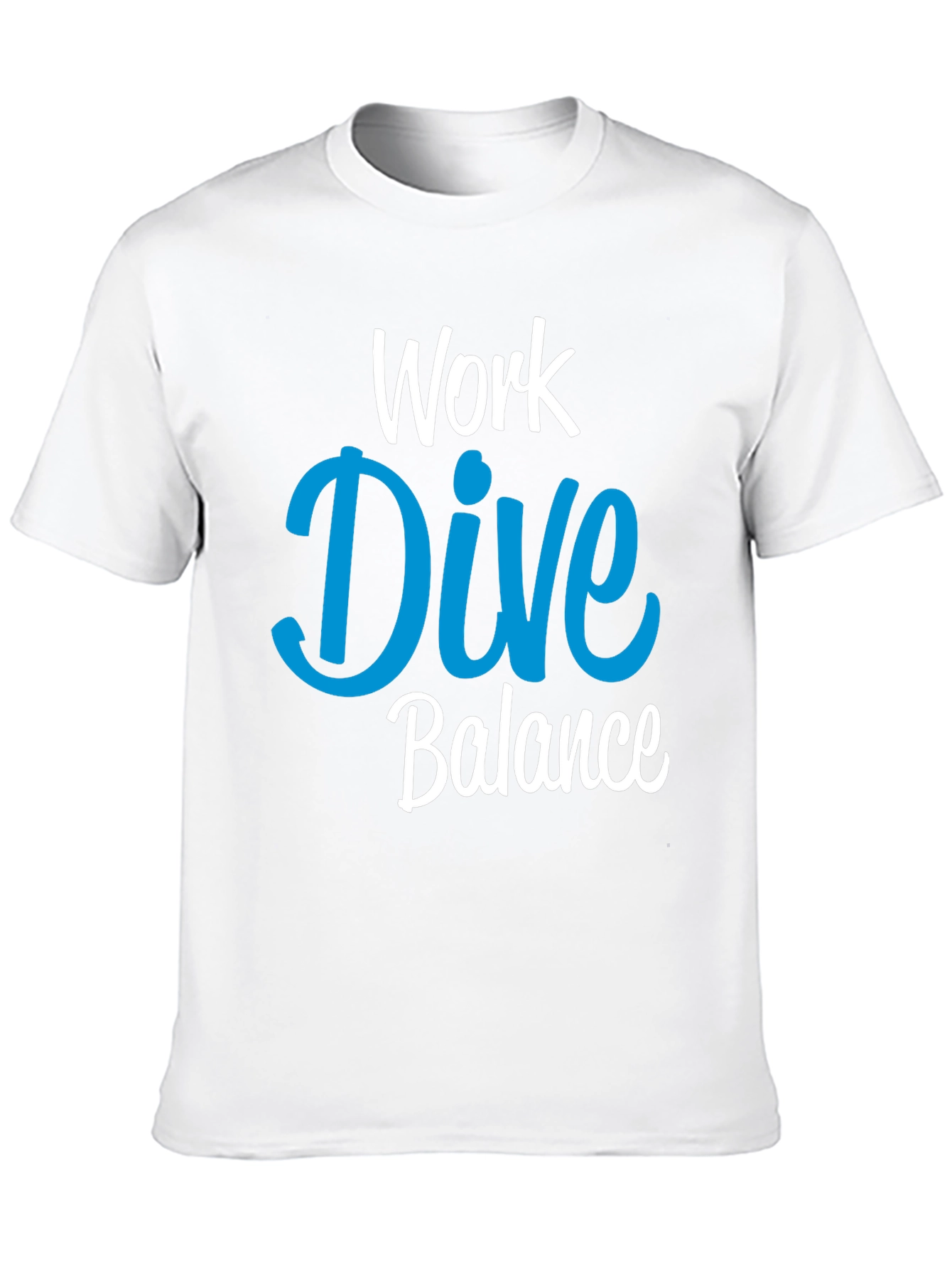 Work Dive Balance Graphic T-Shirt