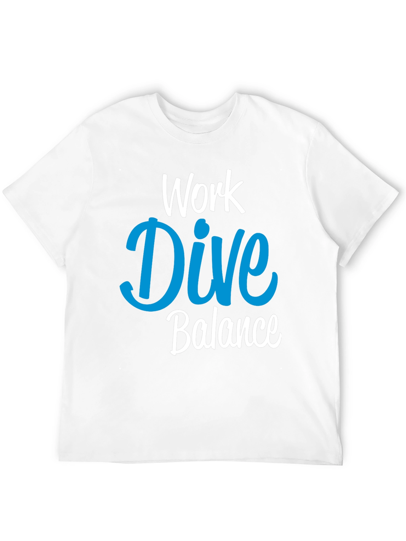 Work Dive Balance Graphic T-Shirt