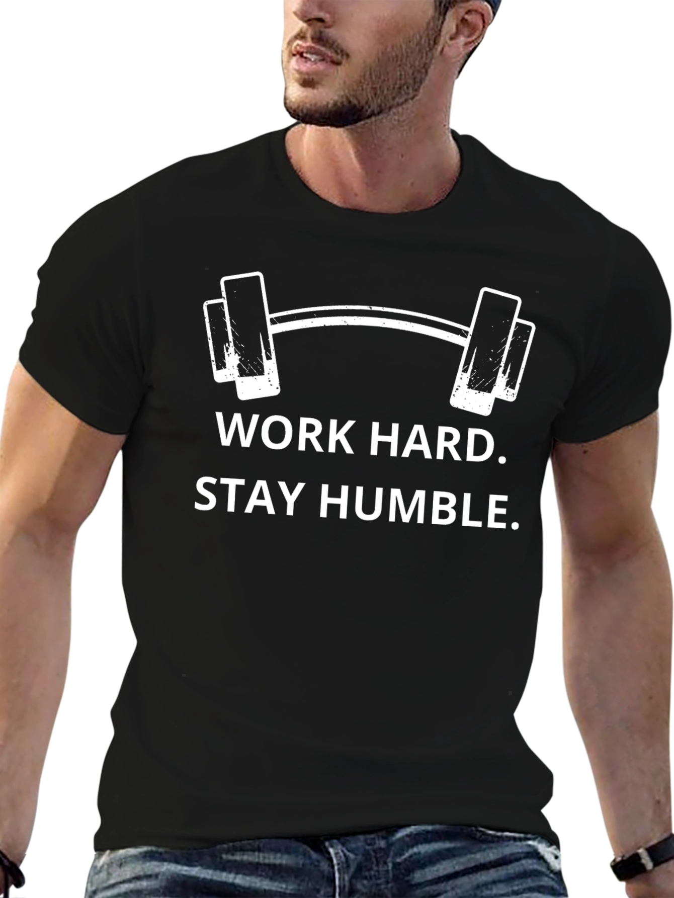 Work Hard Stay Humble Graphic Tee