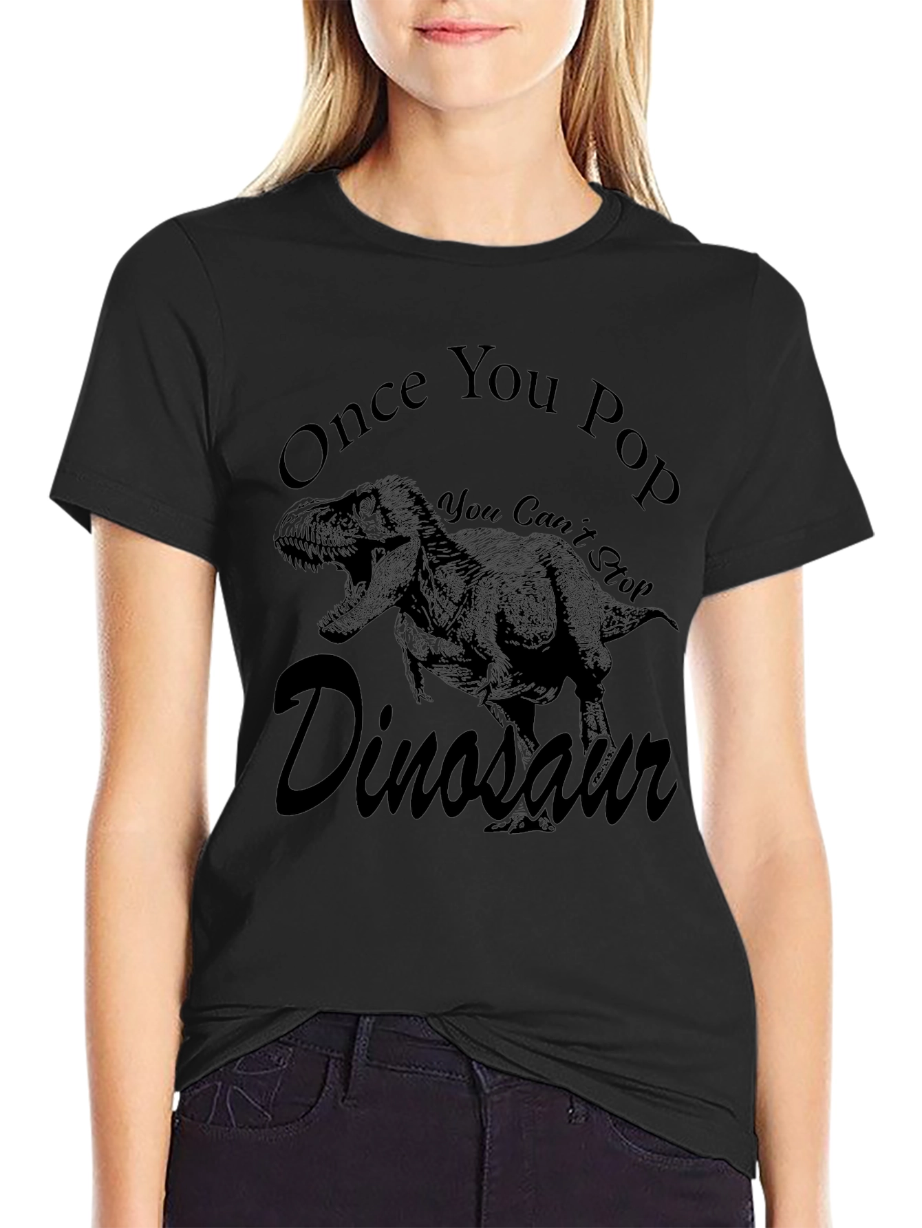 Dinosaur T-Rex Graphic Novelty T-Shirt