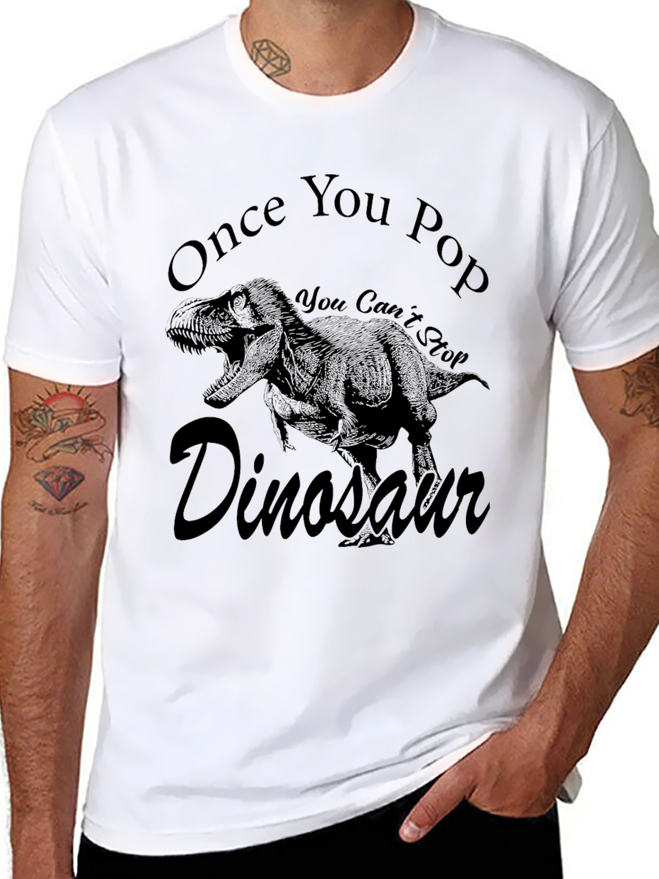 Dinosaur T-Rex Graphic Novelty T-Shirt