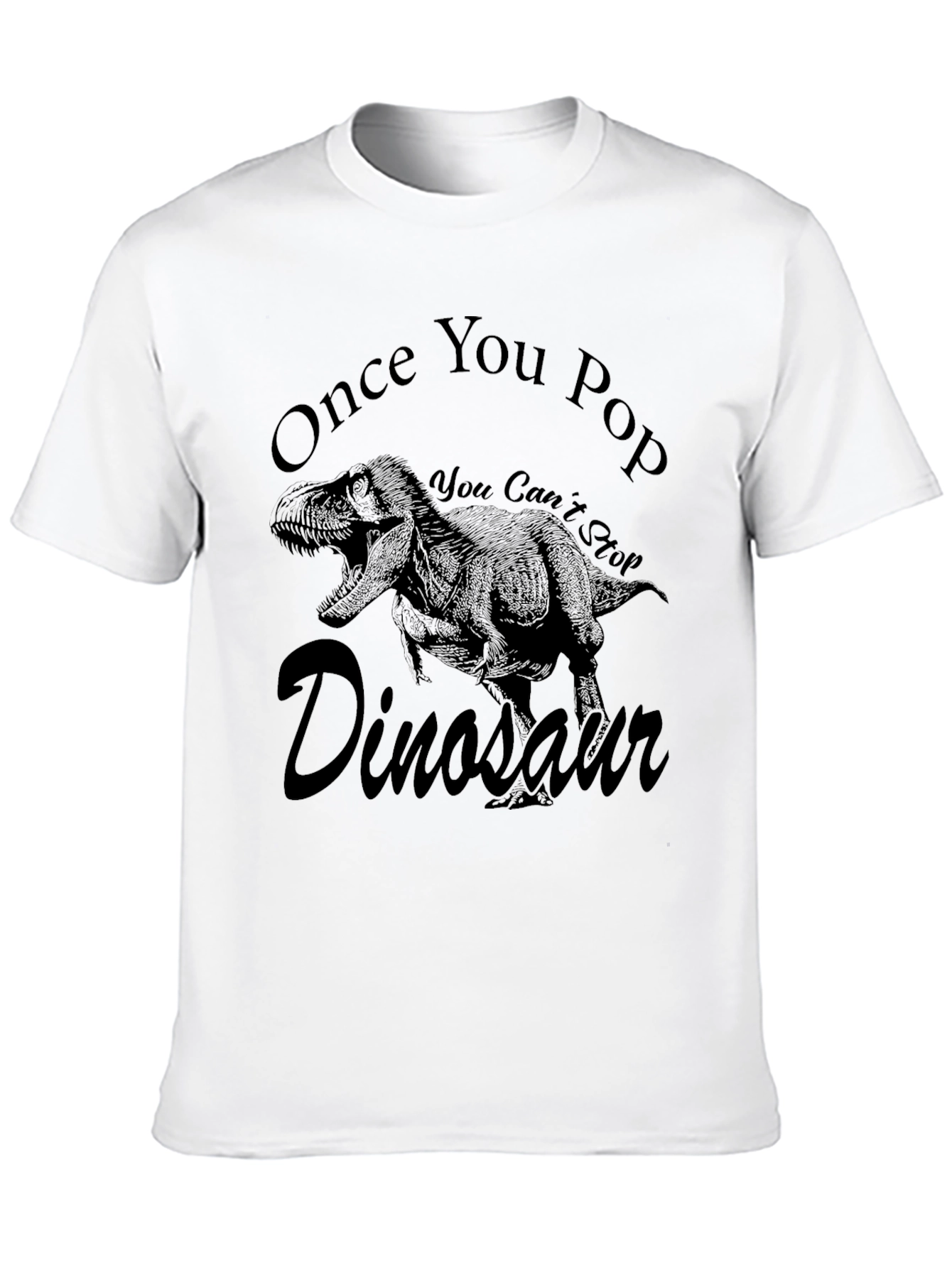 Dinosaur T-Rex Graphic Novelty T-Shirt