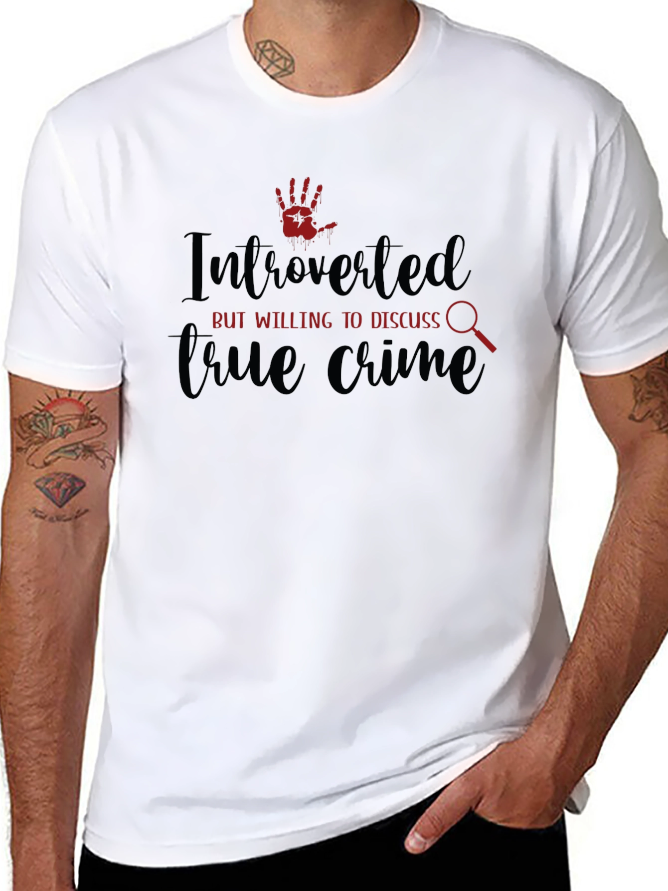 Introverted True Crime T-Shirt