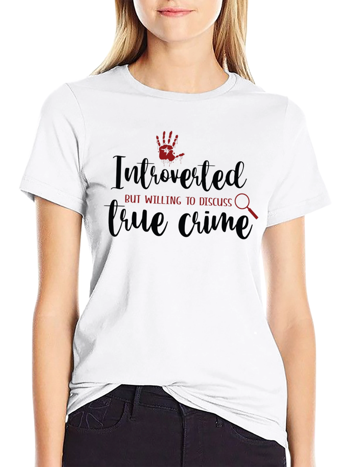 Introverted True Crime T-Shirt