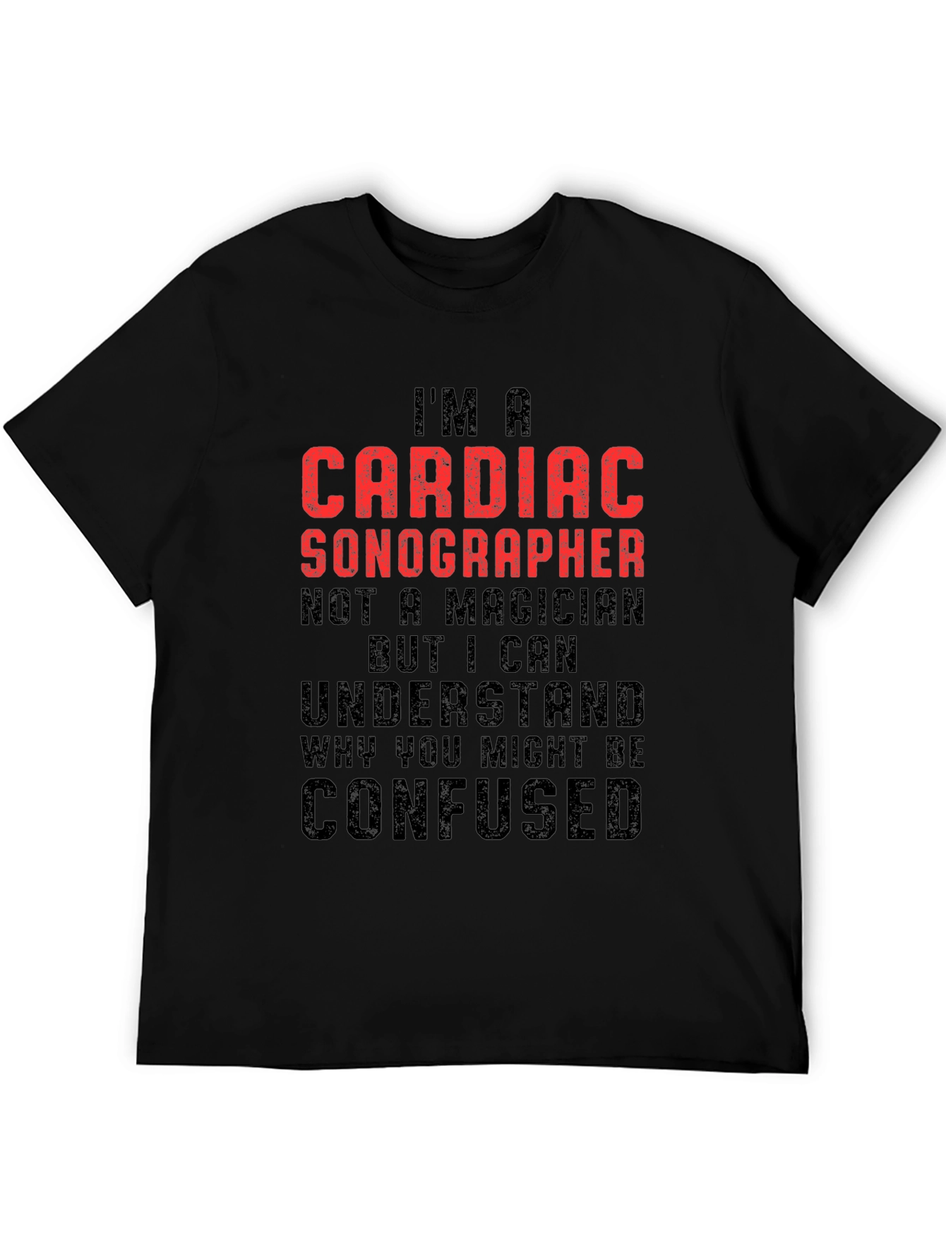 Cardiac Sonographer Graphic Tee - Heart Health