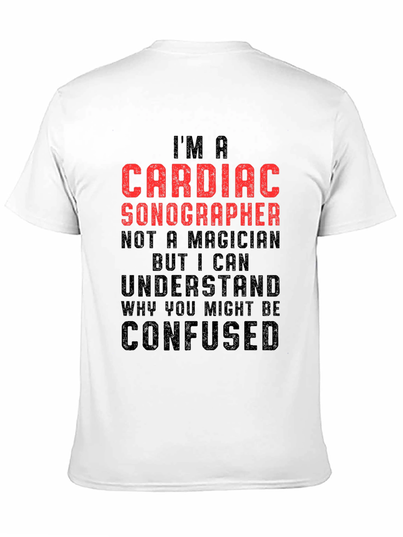 Cardiac Sonographer Graphic Tee - Heart Health