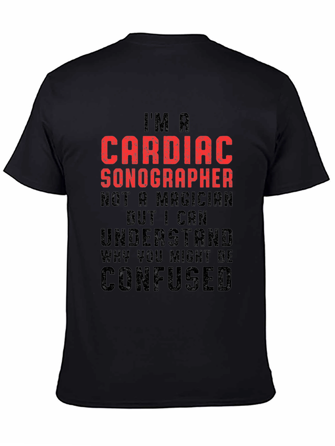 Cardiac Sonographer Graphic Tee - Heart Health