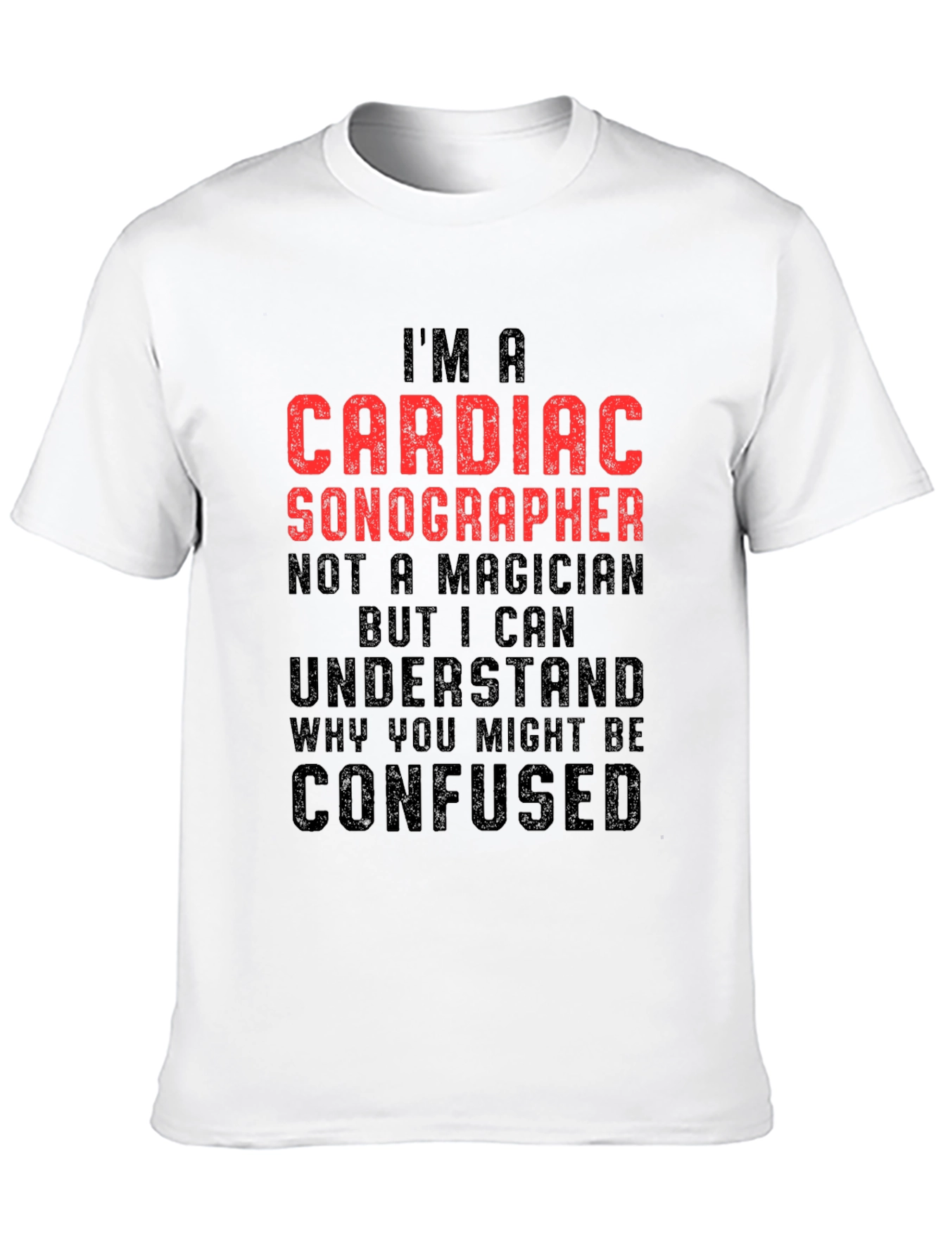 Cardiac Sonographer Graphic Tee - Heart Health