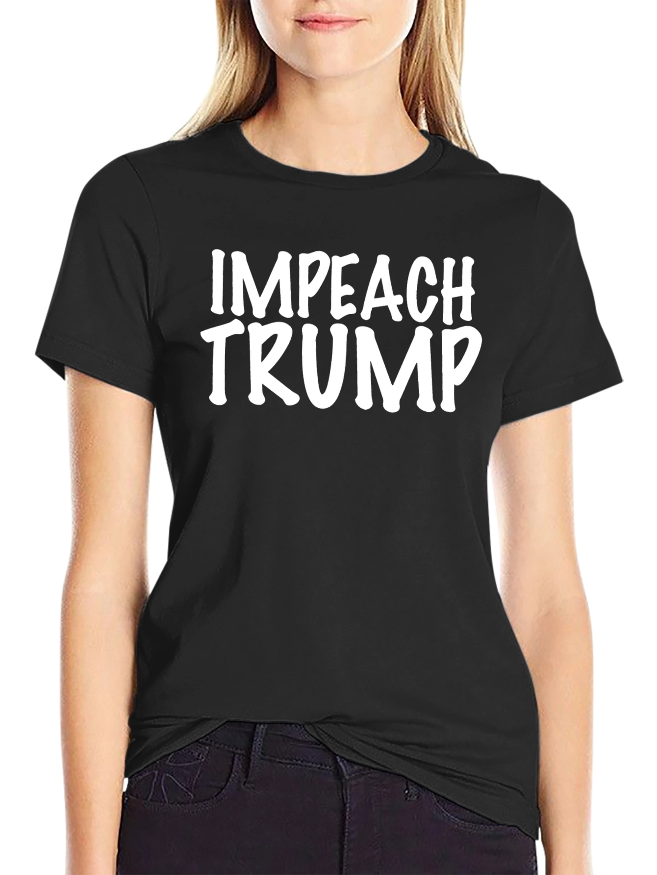Impeach Trump Graphic Tee - Political Statement T-Shirt