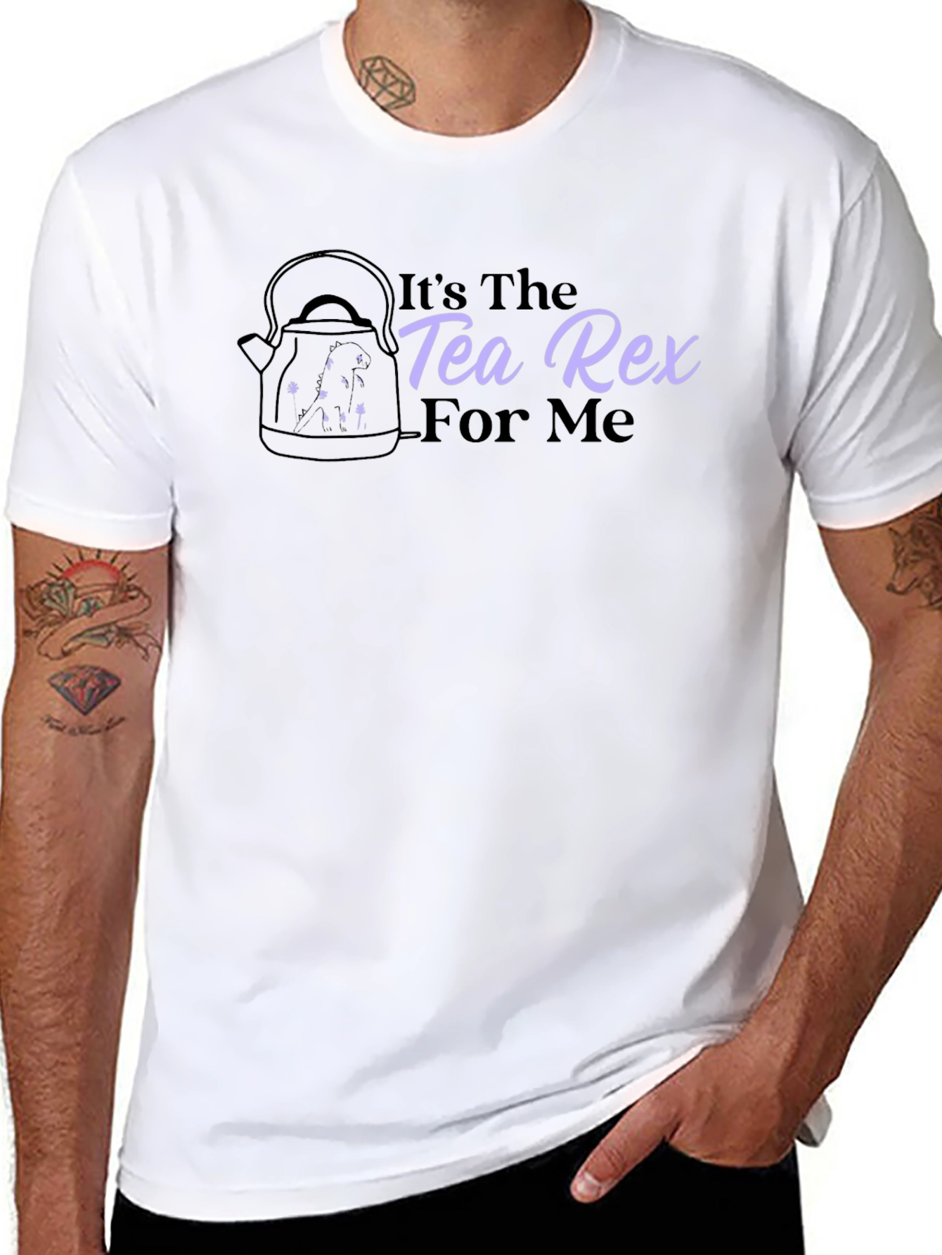 Its The Tea Rex For Me Graphic Tee