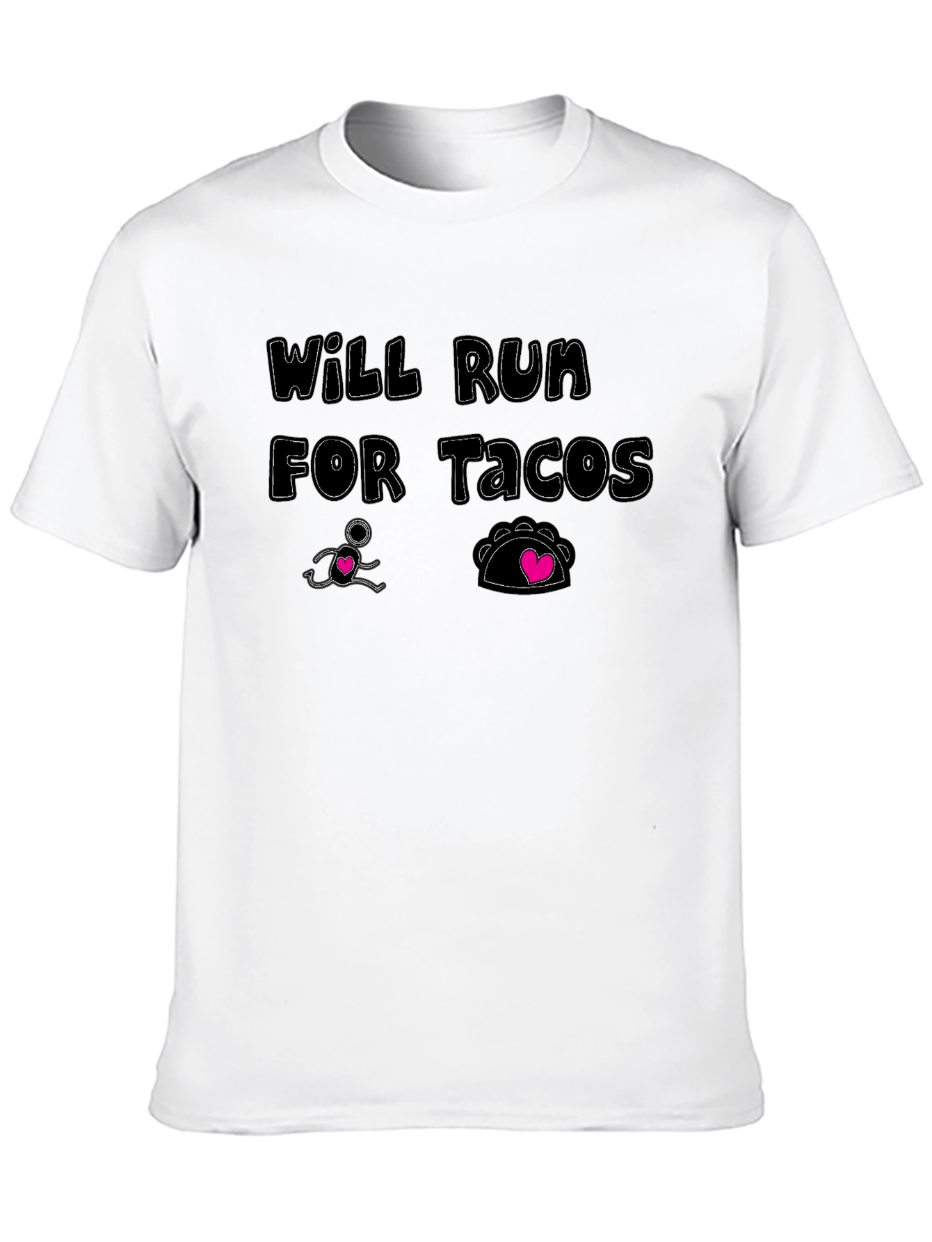 Will Run for Tacos Graphic T-Shirt