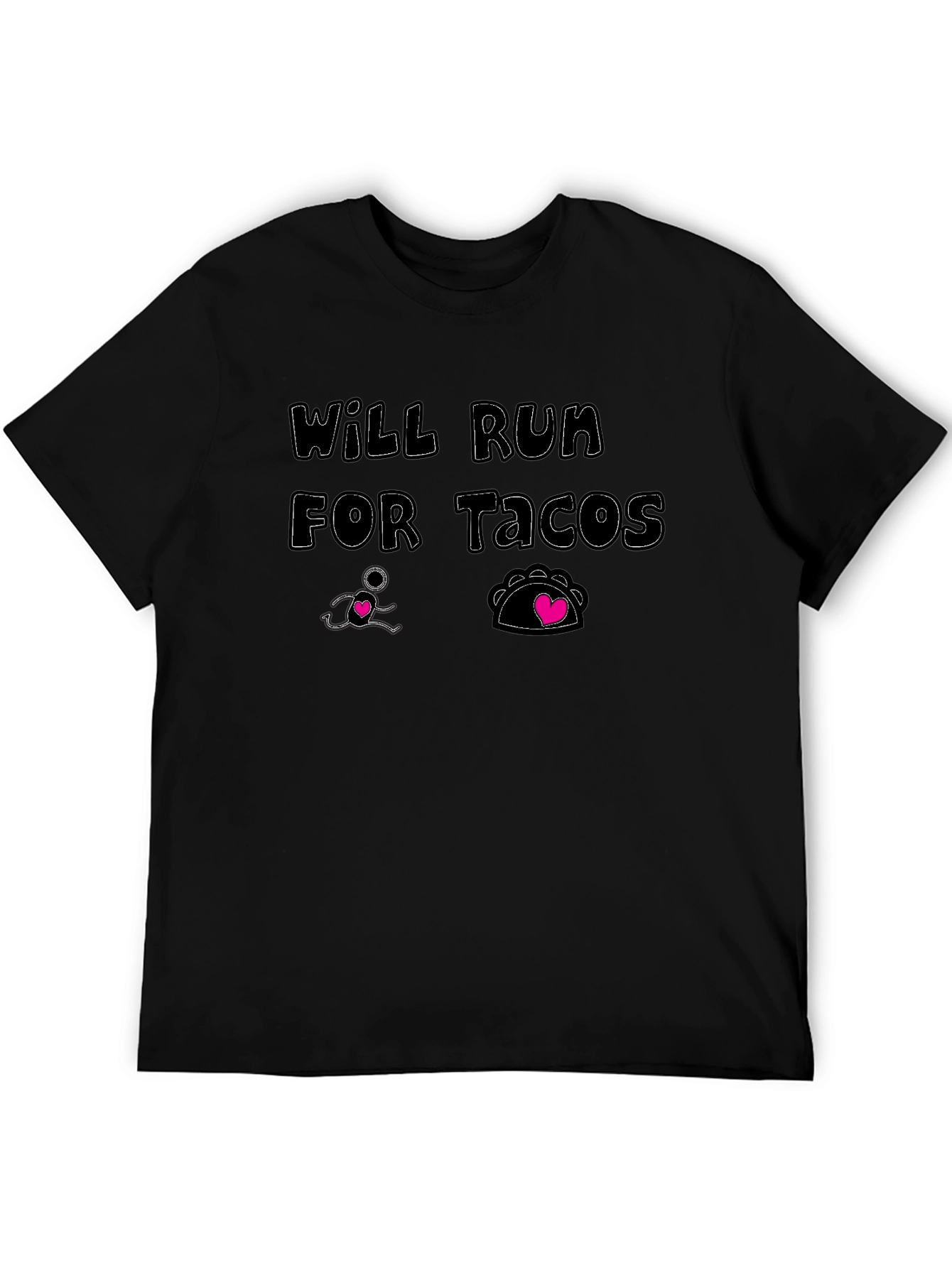 Will Run for Tacos Graphic T-Shirt
