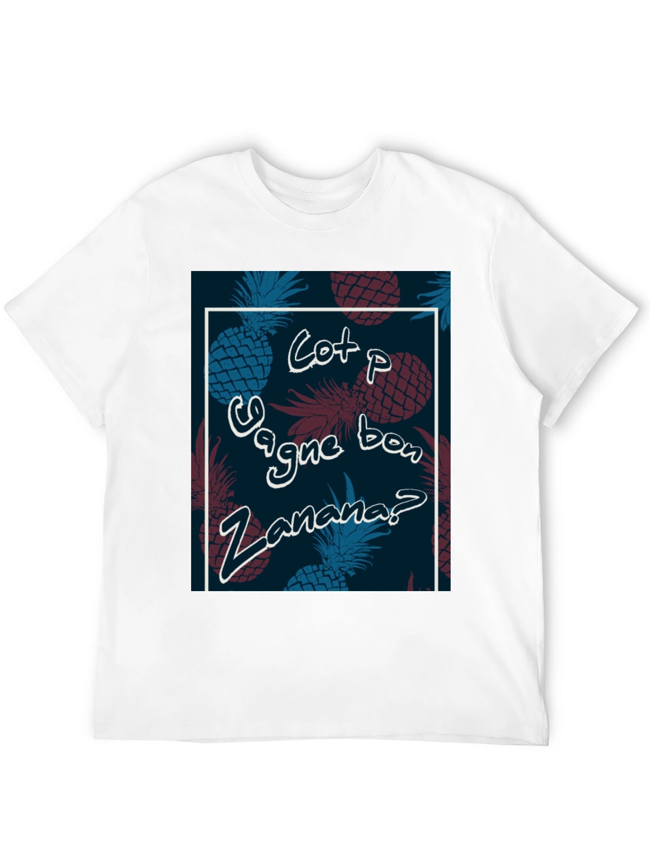 Tropical Pineapple Graphic Tee