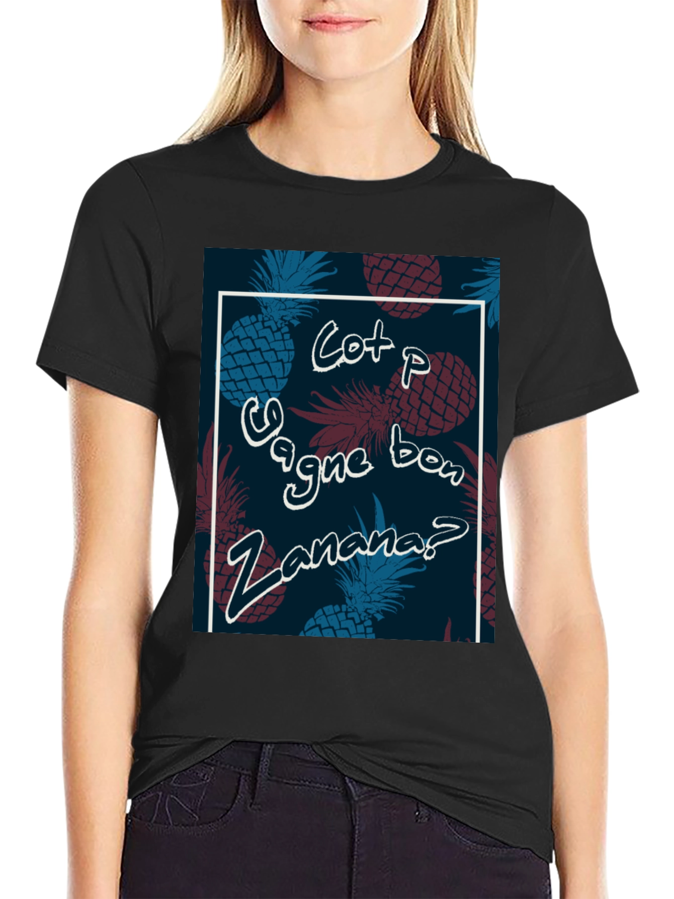 Tropical Pineapple Graphic Tee