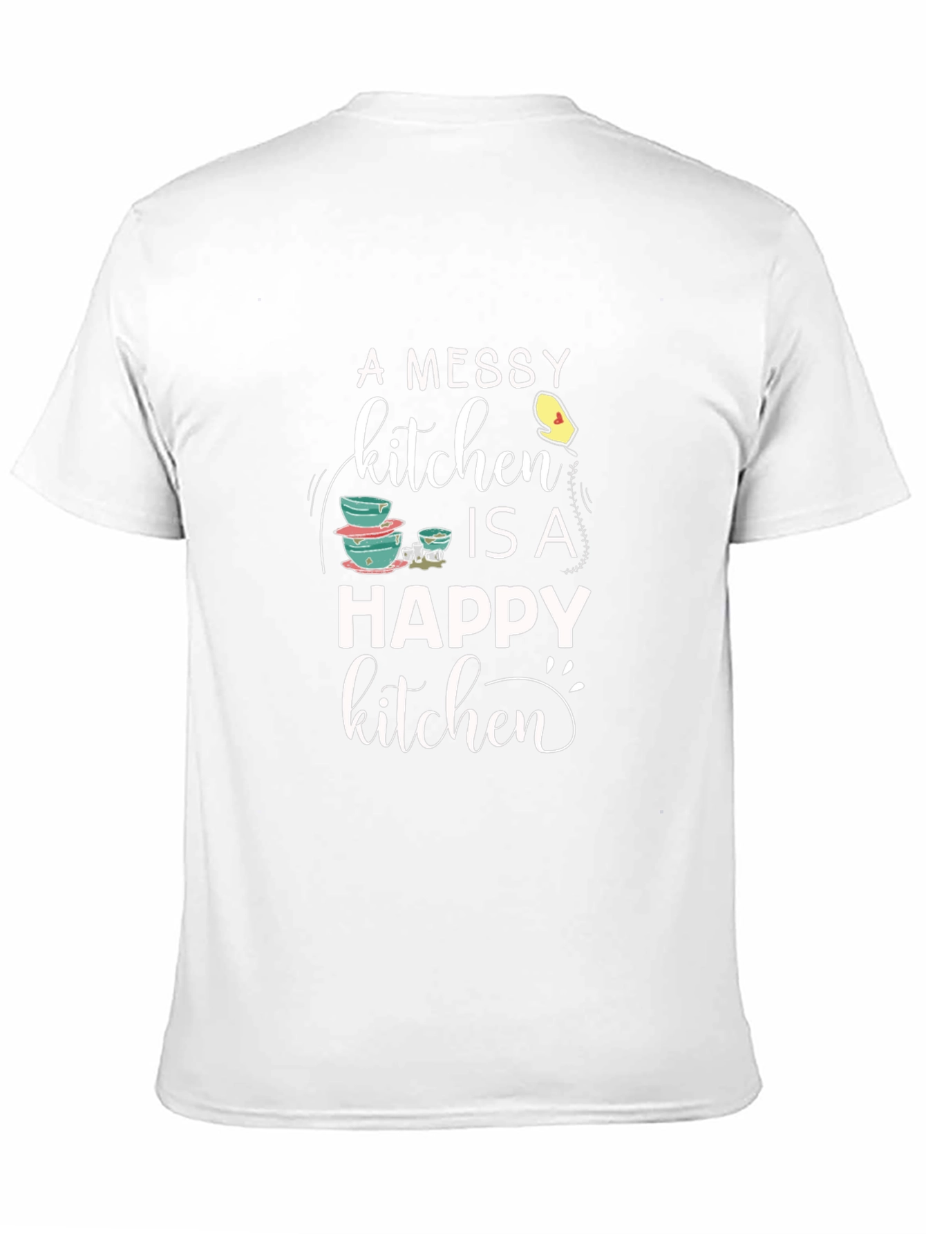 Messy Kitchen Happy Kitchen Graphic Tee