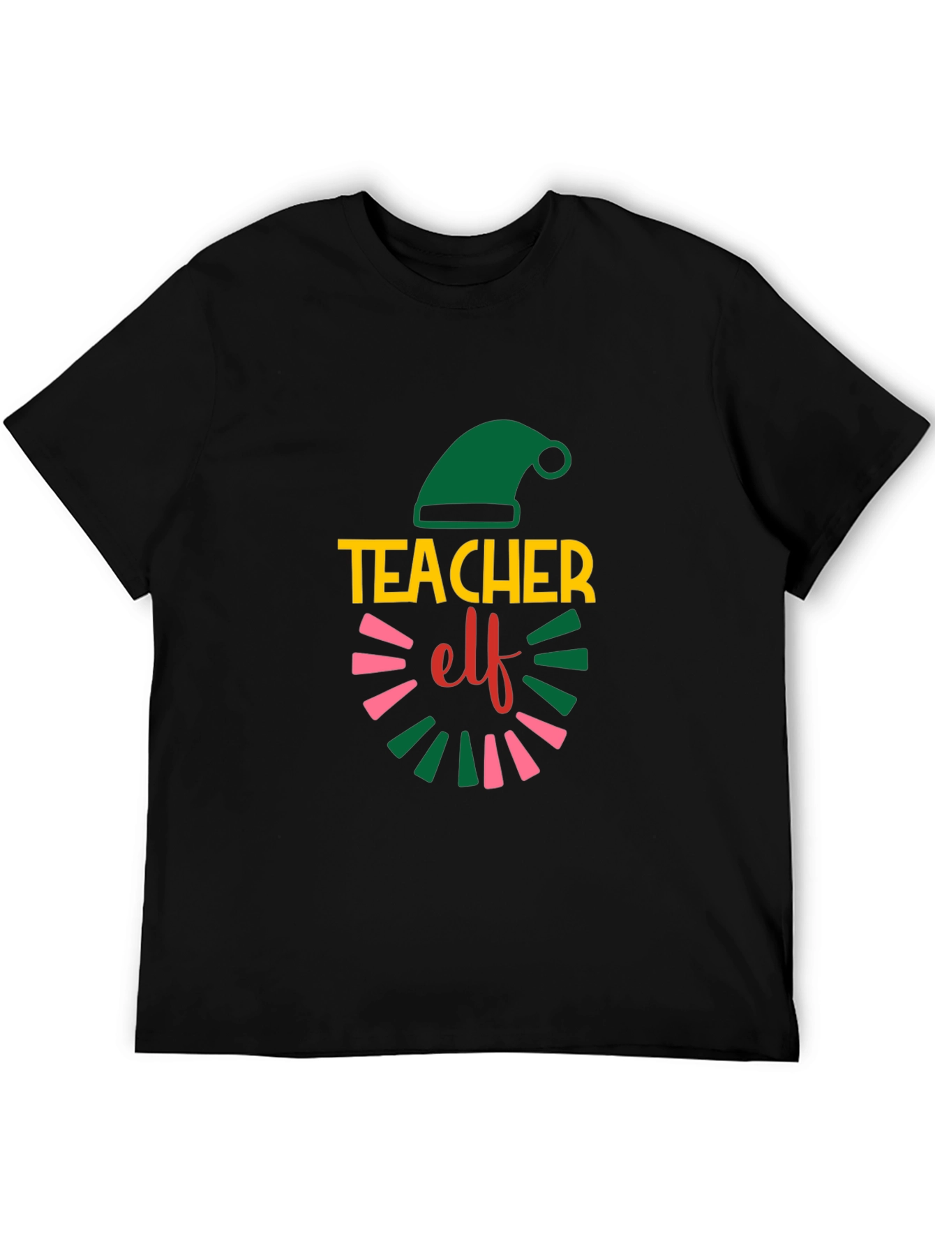 Teacher Elf Christmas T-Shirt