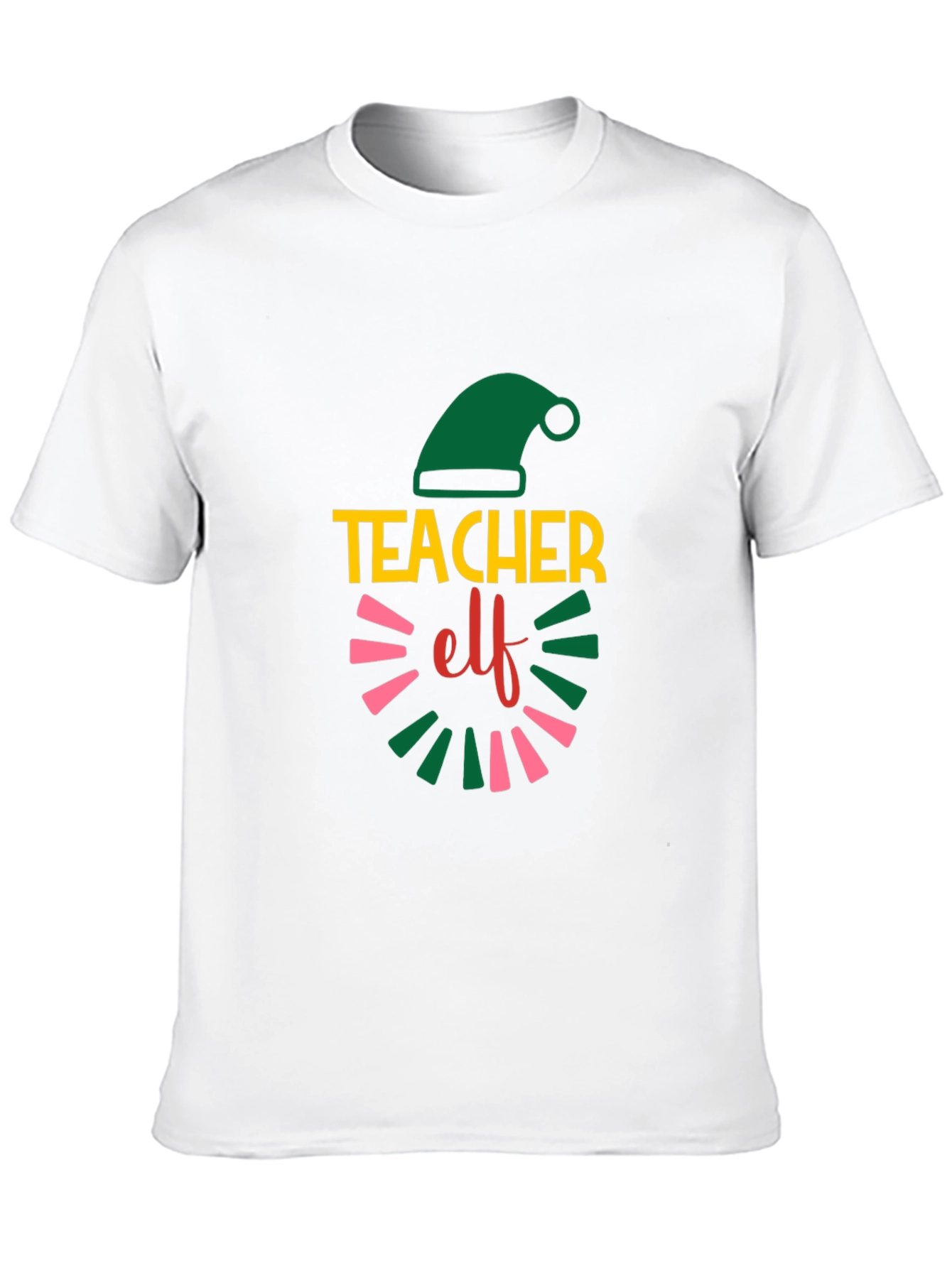 Teacher Elf Christmas T-Shirt