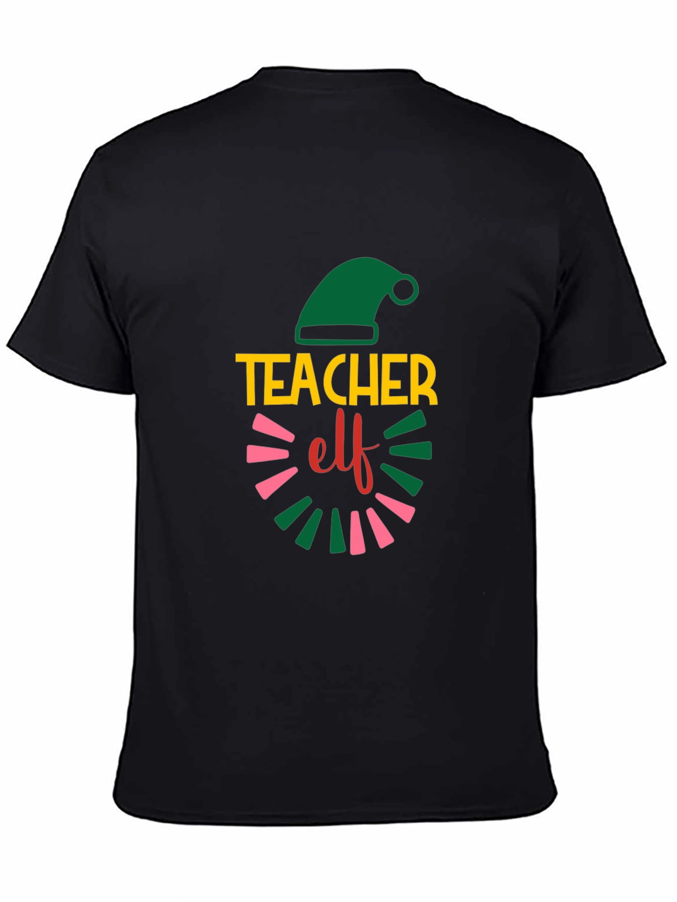 Teacher Elf Christmas T-Shirt
