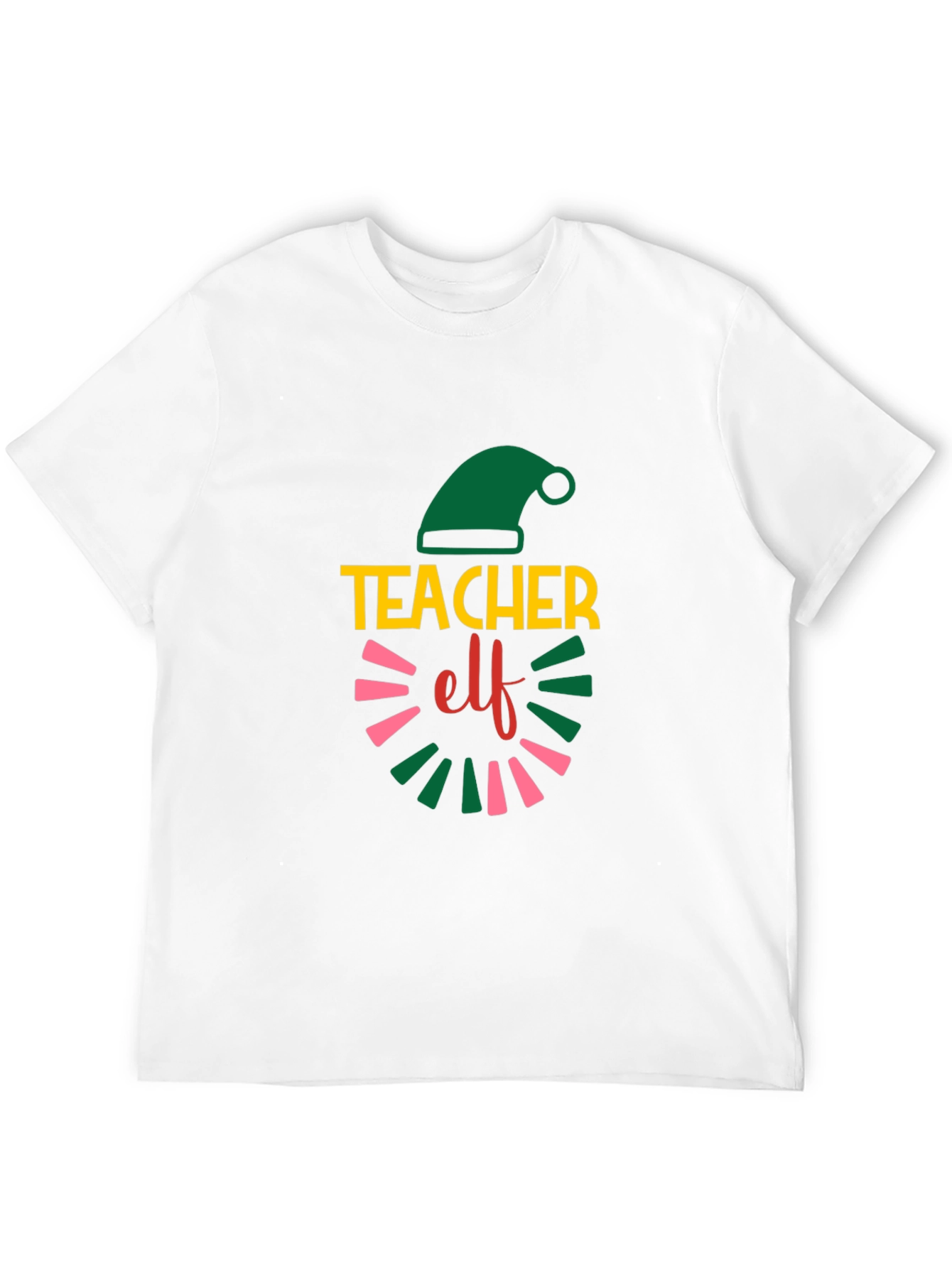 Teacher Elf Christmas T-Shirt