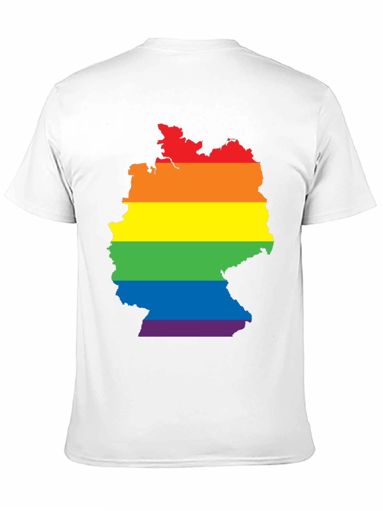 Germany Pride LGBT Map T-Shirt