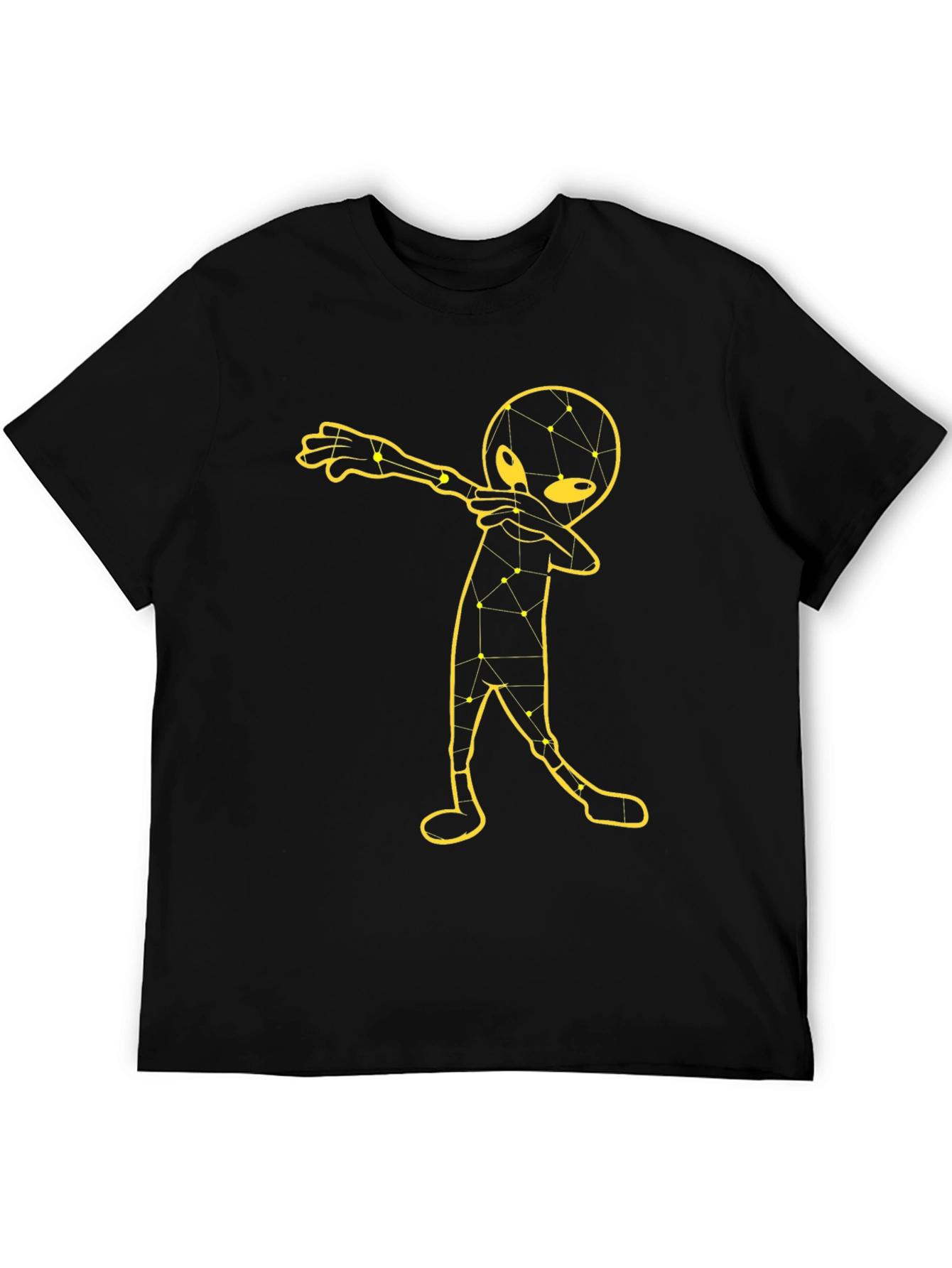 Dabbing Alien T-Shirt - Unique Graphic Tee