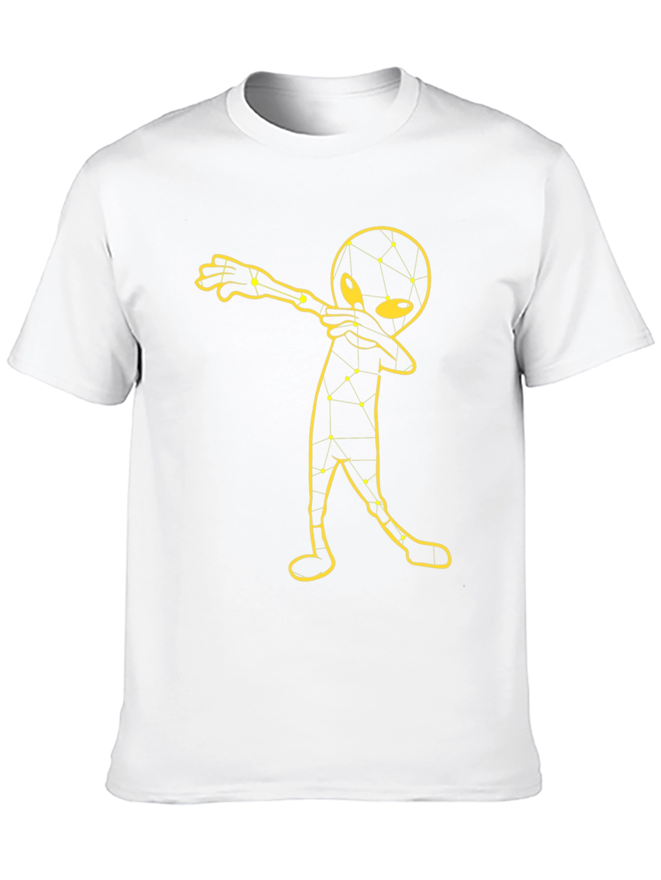Dabbing Alien T-Shirt - Unique Graphic Tee