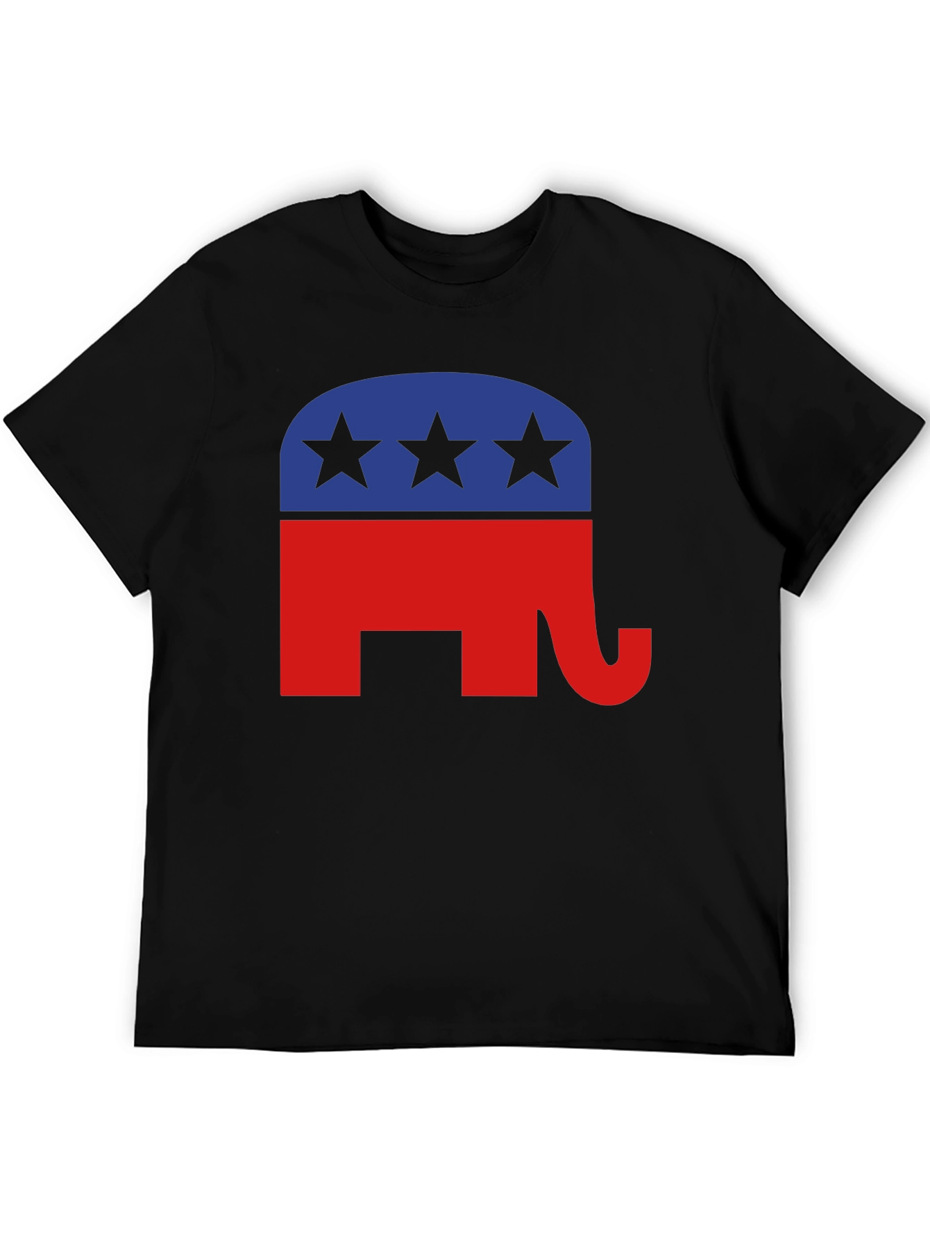 Republican Elephant Graphic Tee - Patriotic Political Shirt