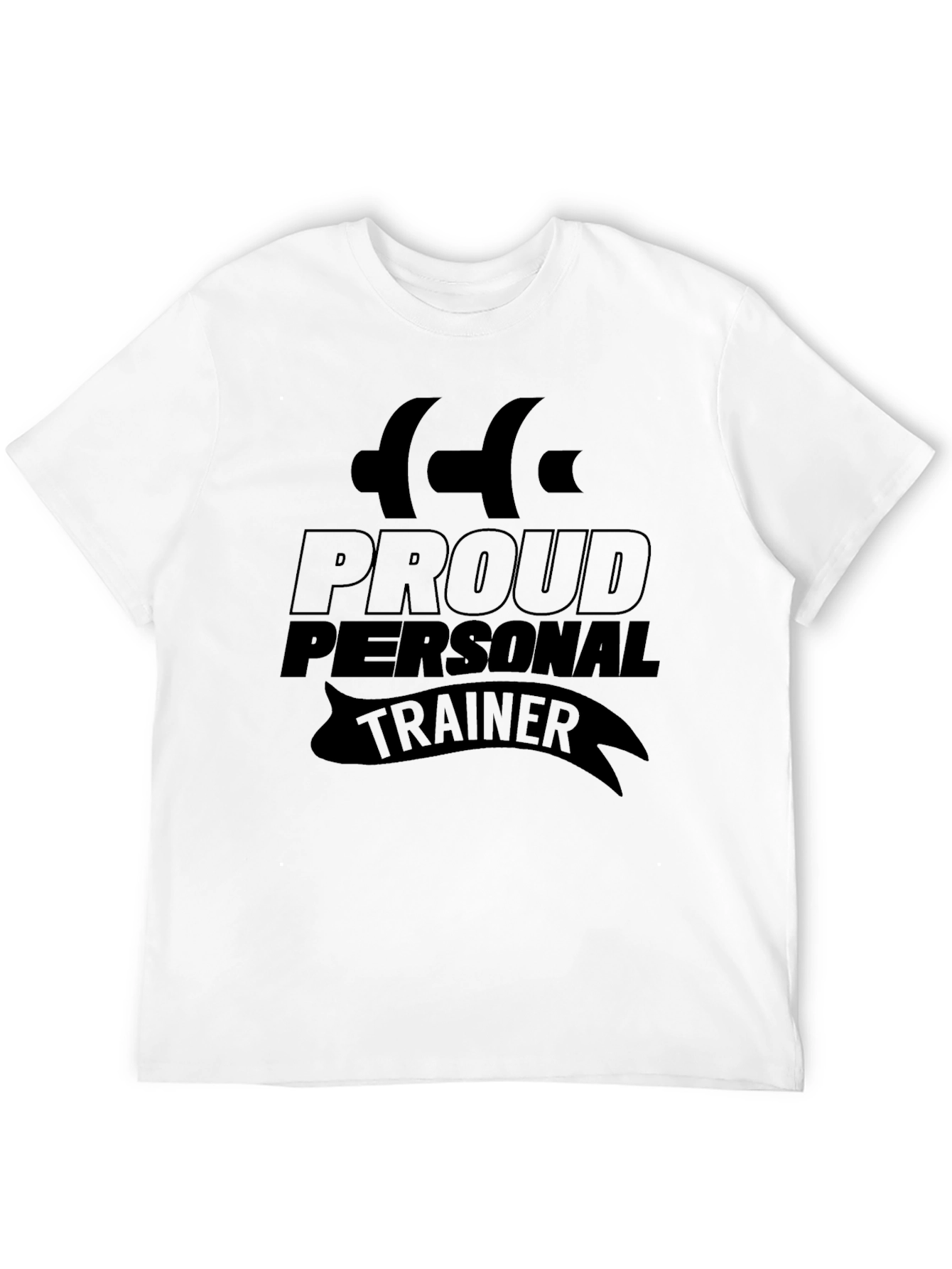 Proud Personal Trainer Black T-Shirt