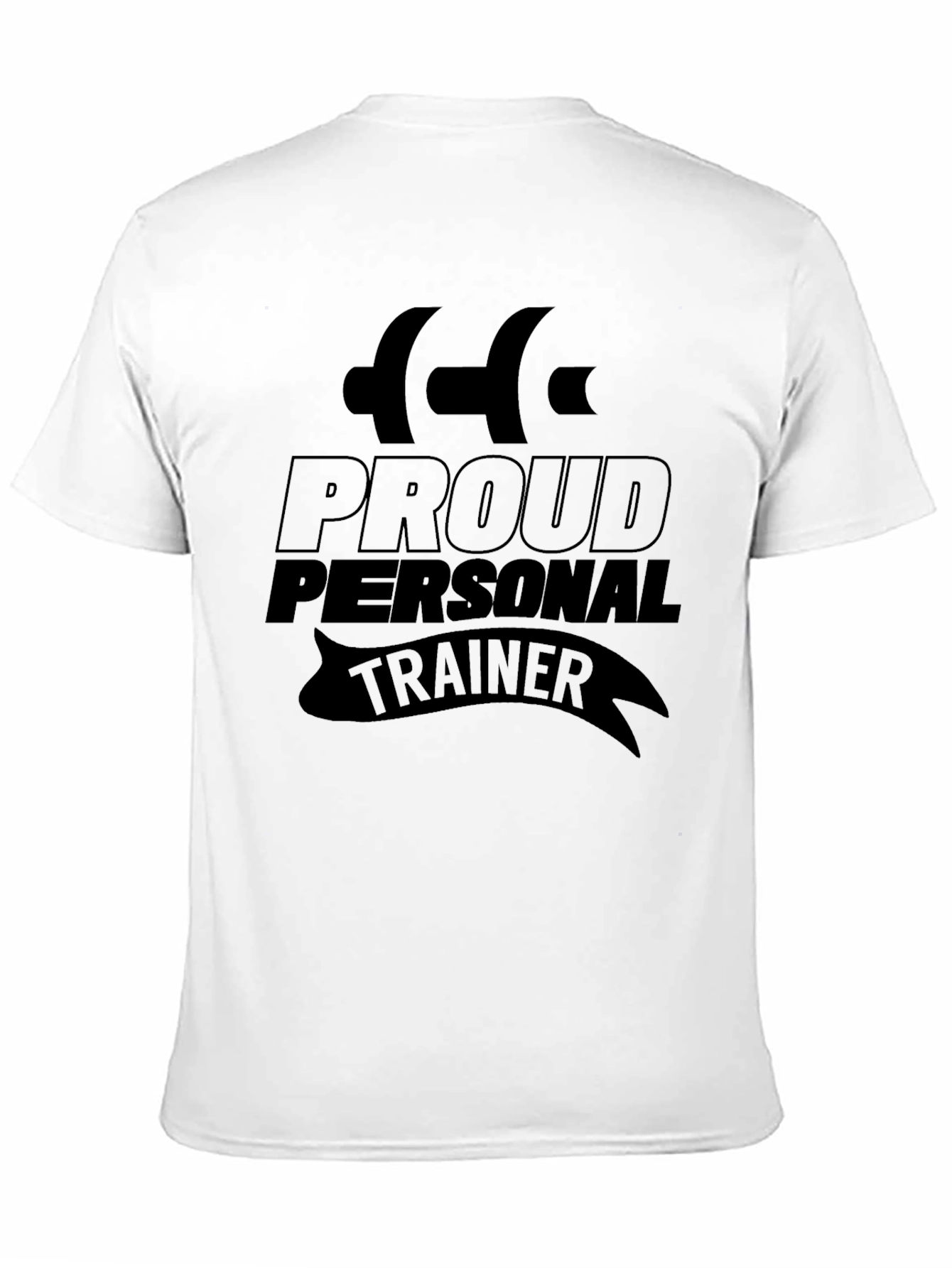 Proud Personal Trainer Black T-Shirt