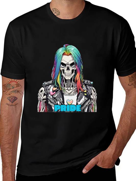 Pride Skeleton T-Shirt - Rainbow Pride LGBTQ Apparel