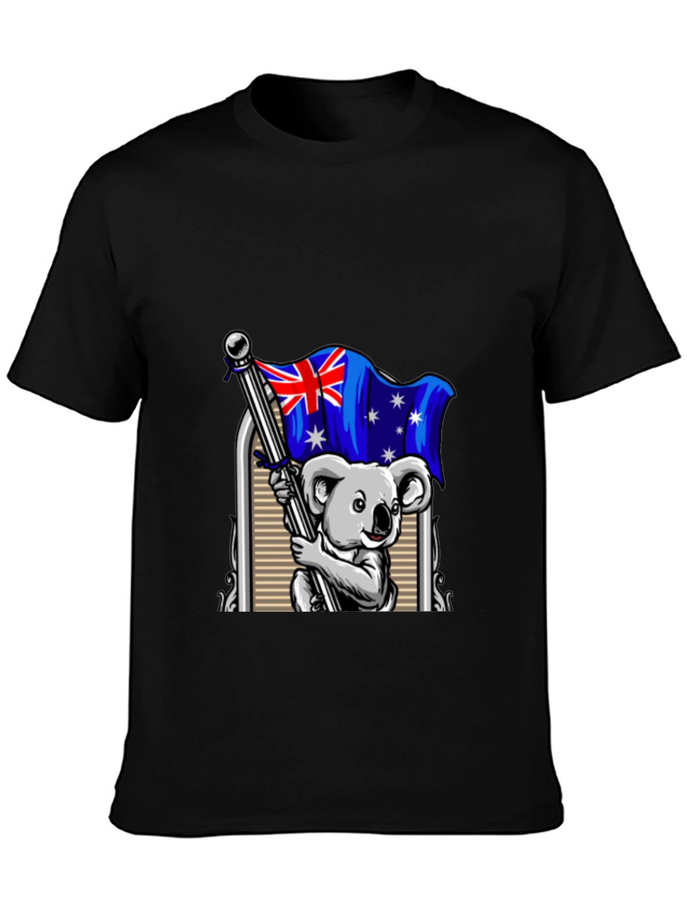 Australian Koala Flag Graphic T-Shirt