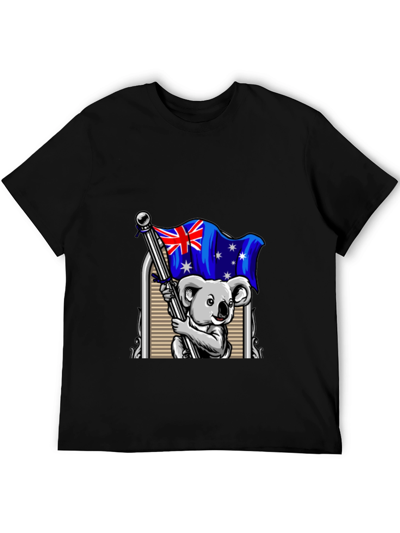 Australian Koala Flag Graphic T-Shirt