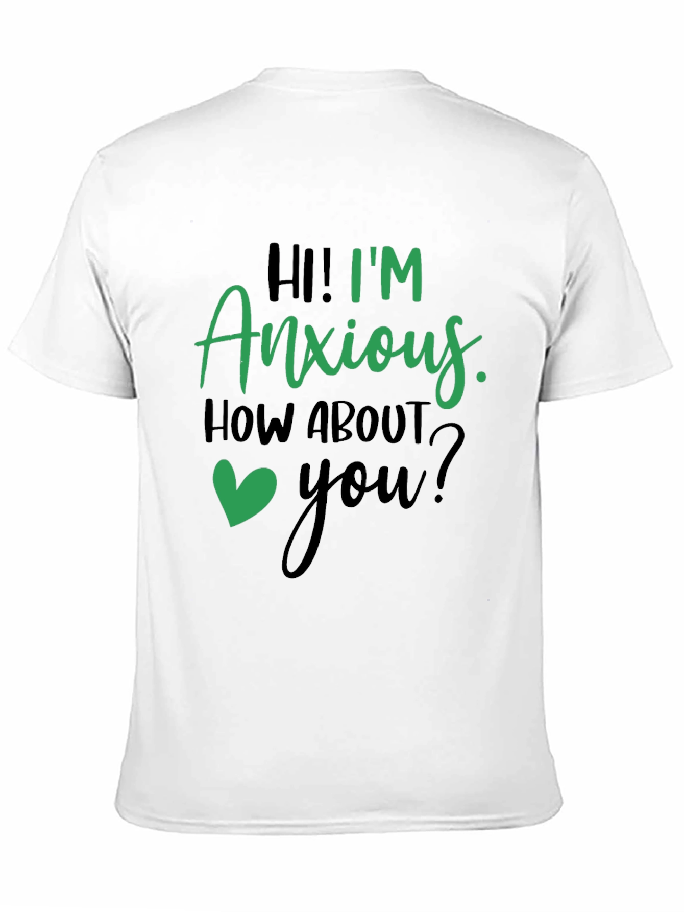 Anxious Statement Graphic Tee - Comfort & Style