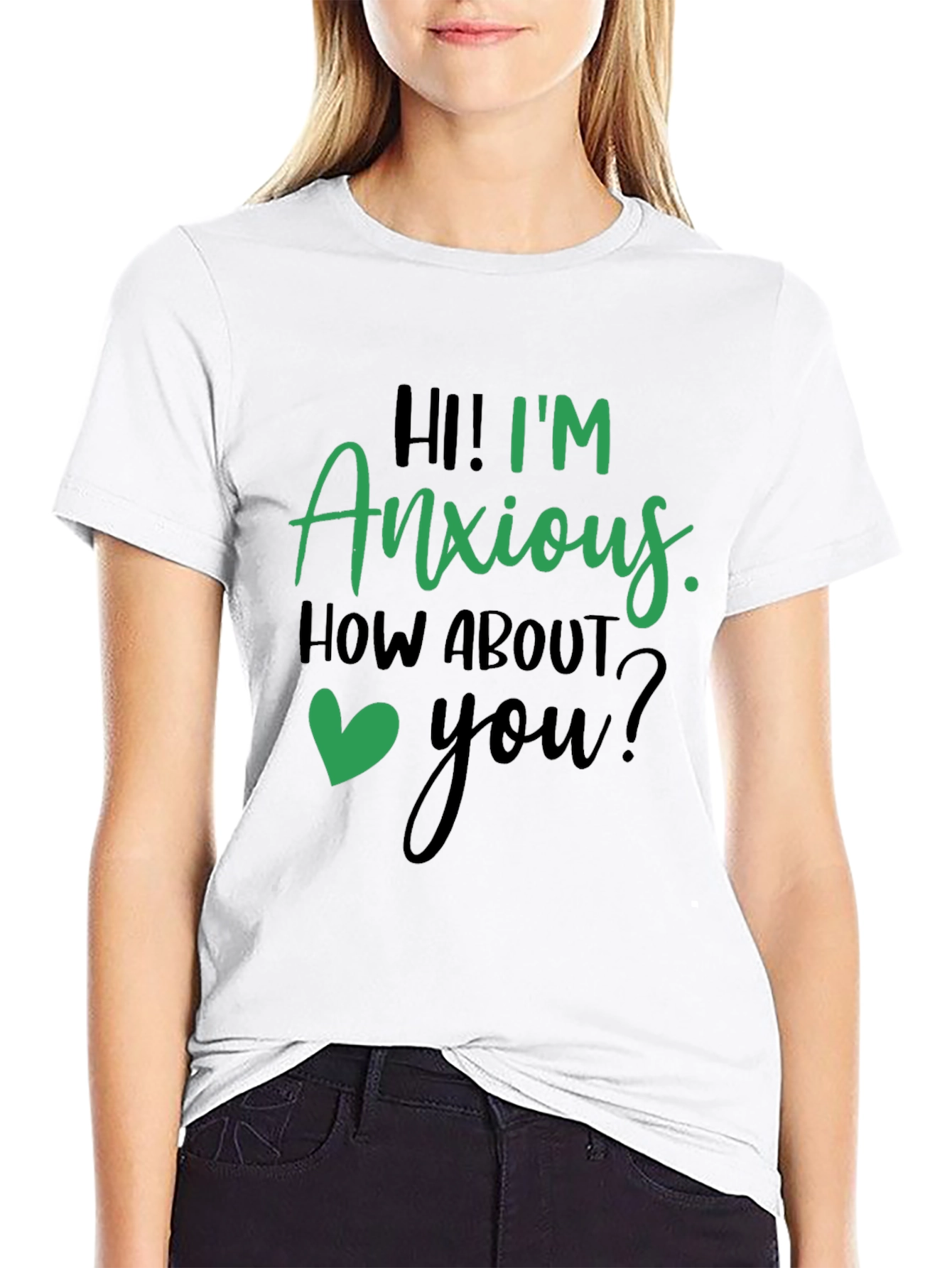 Anxious Statement Graphic Tee - Comfort & Style
