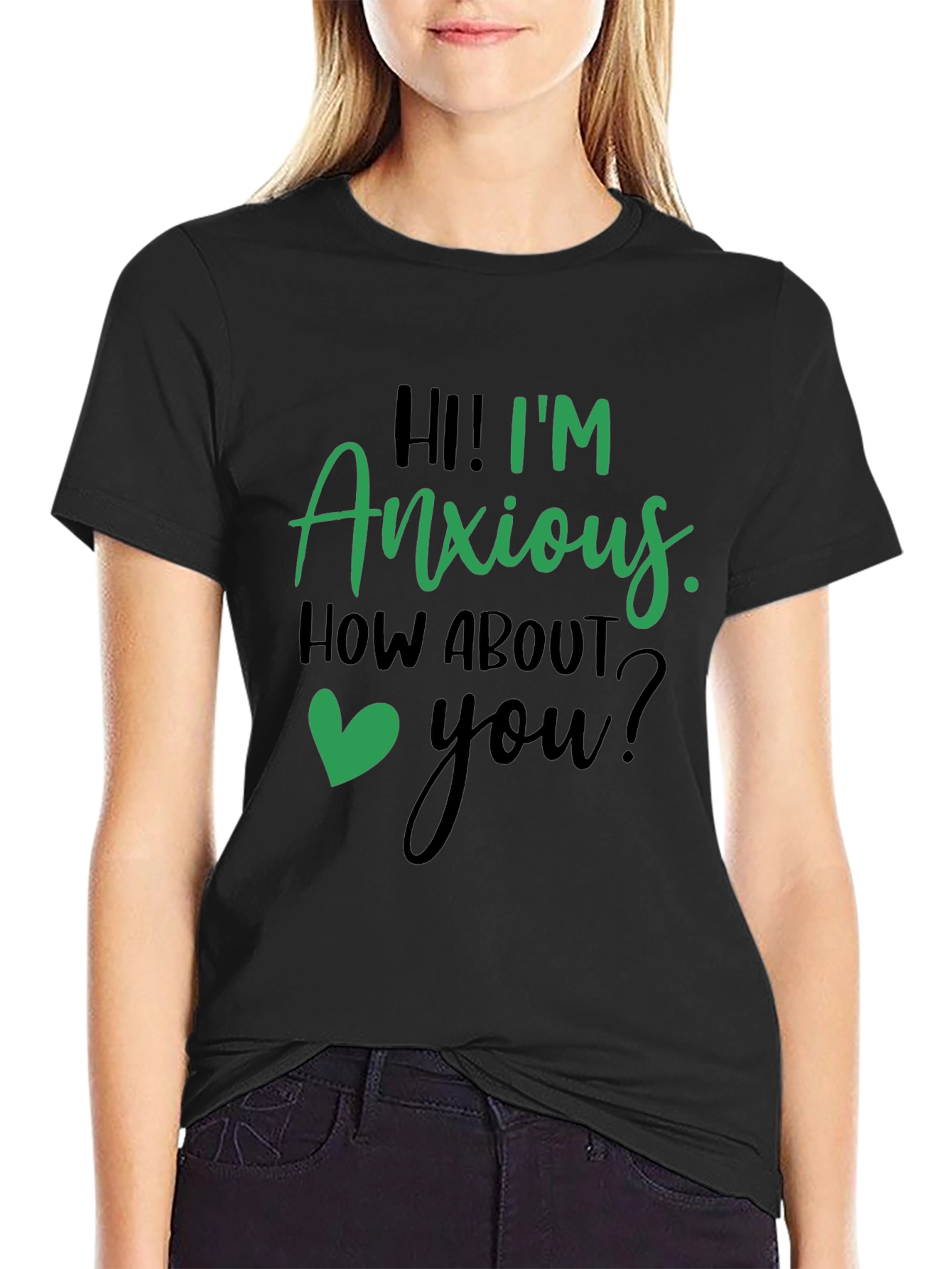 Anxious Statement Graphic Tee - Comfort & Style