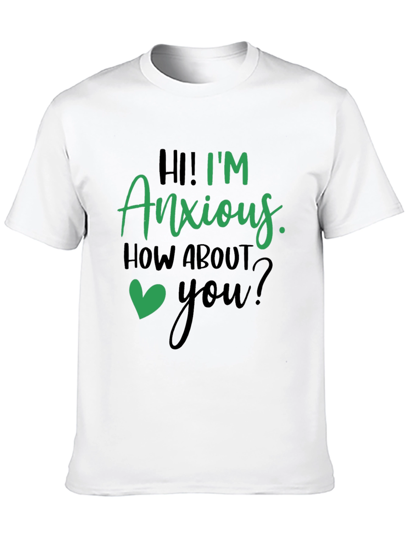Anxious Statement Graphic Tee - Comfort & Style