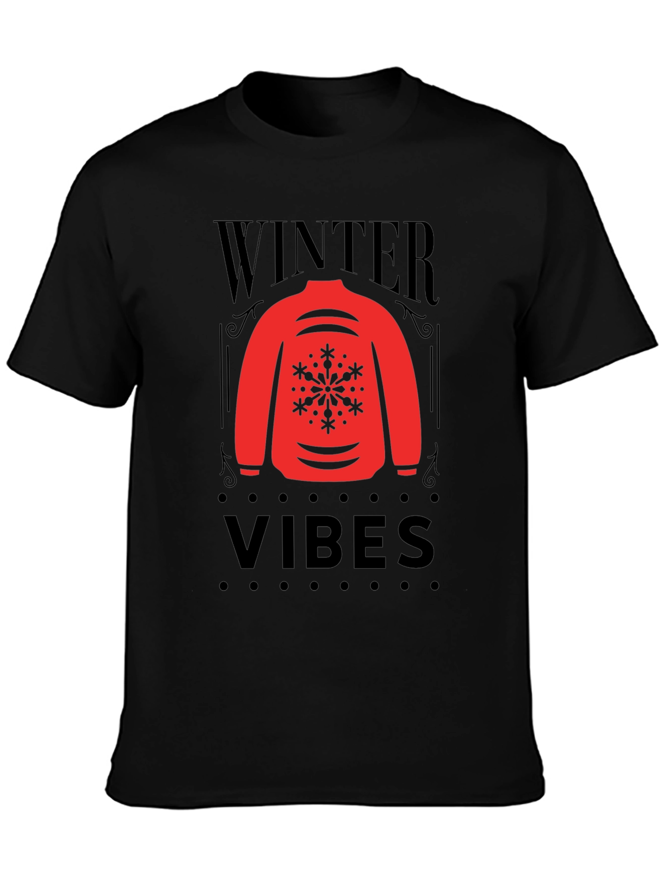 Winter Vibes Graphic T-Shirt