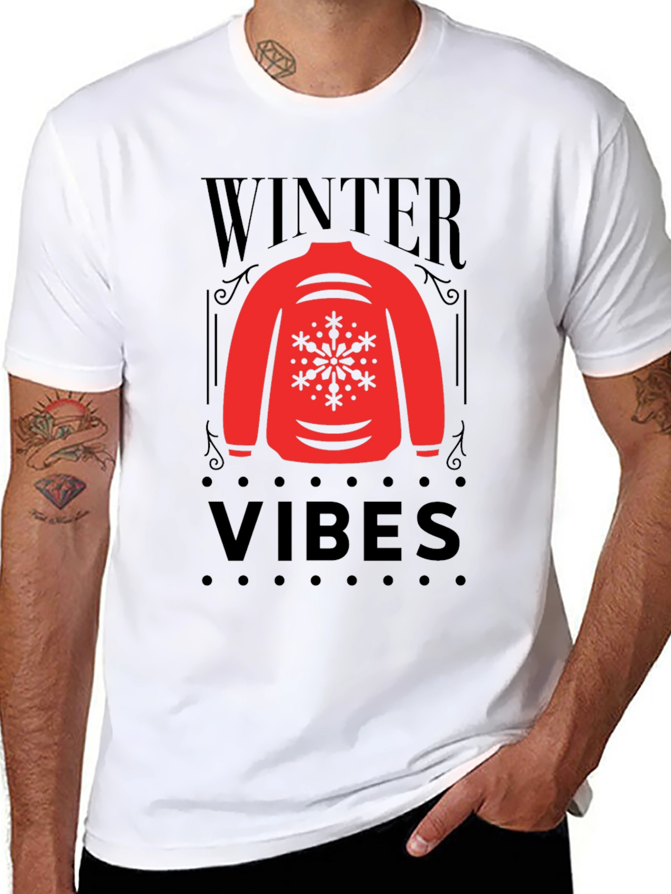 Winter Vibes Graphic T-Shirt