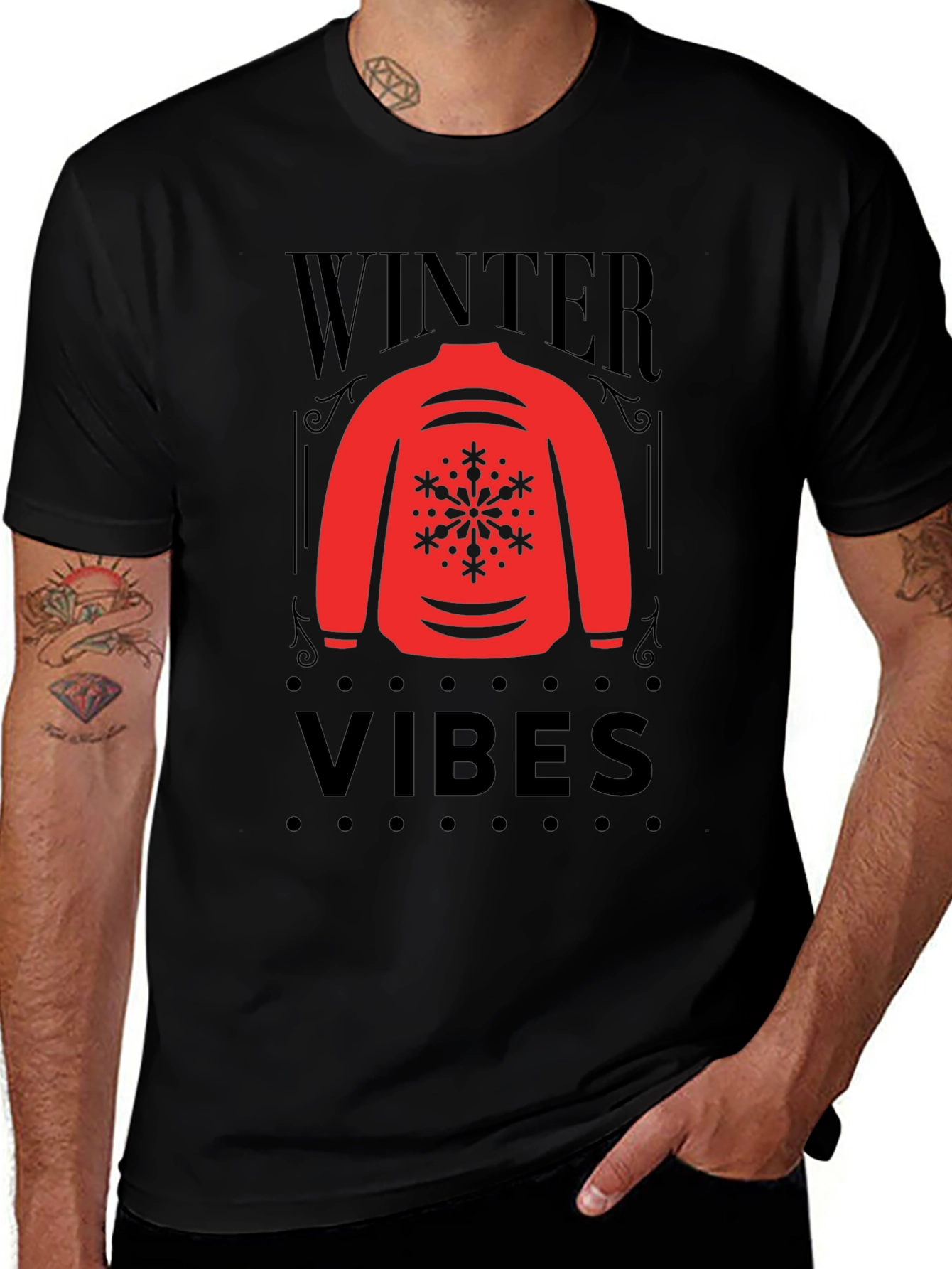 Winter Vibes Graphic T-Shirt